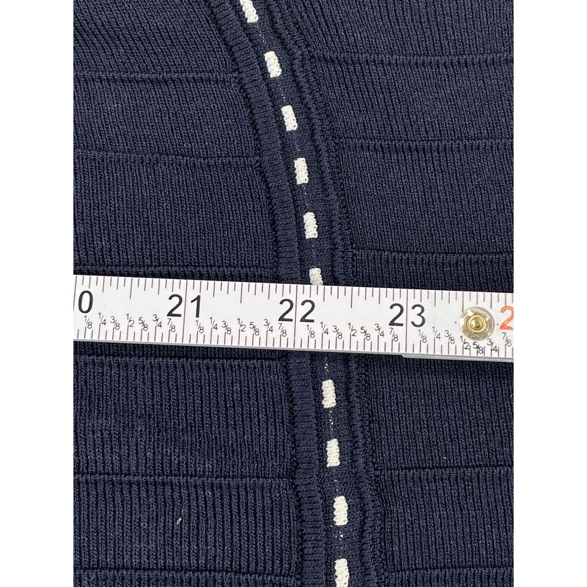 Banana Republic Banana Republic SKU 7644 Womens Sleeveless Navy Dress Size M Size M / US 6-8 / IT 42-44 - 10 Thumbnail