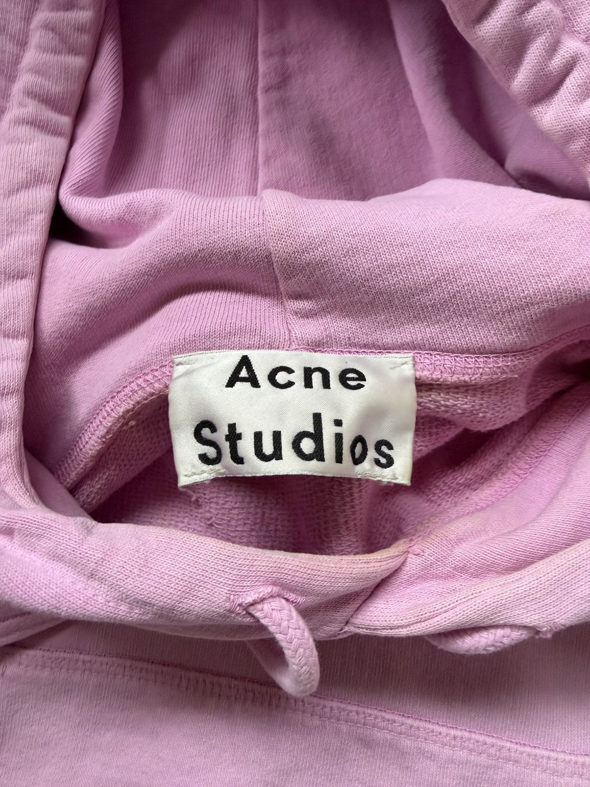 Acne Studios Acne Studios cropped pink hoodie Size XS / US 0-2 / IT 36-38 - 2 Thumbnail