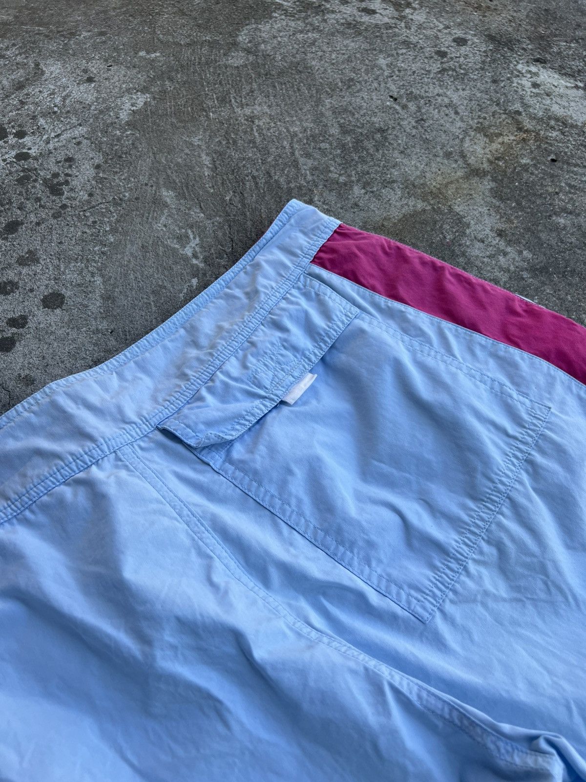 Burberry Rare Vintage Burberry Nylon Swim Shorts Archive Big Logo L Size US 34 / EU 50 - 14 Thumbnail