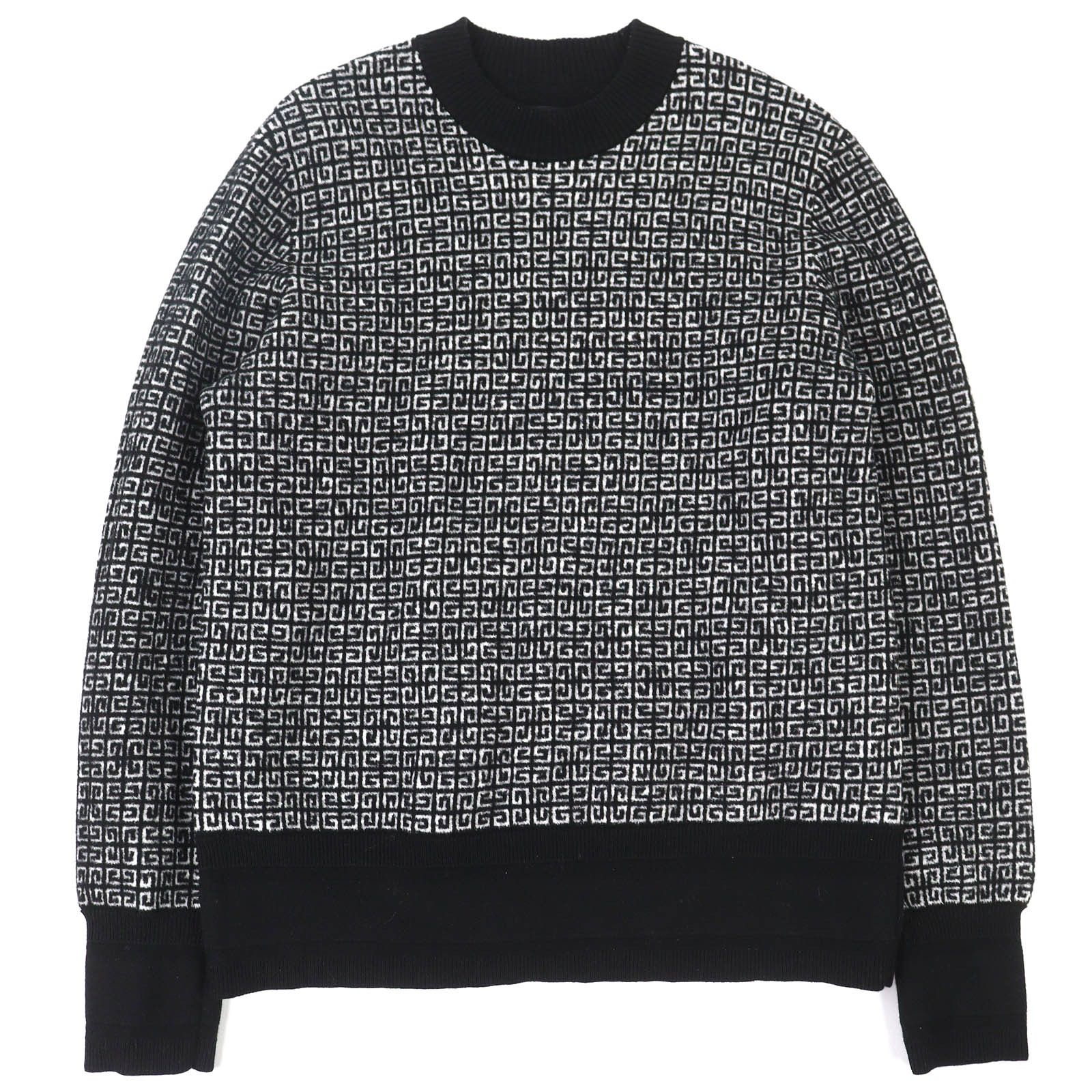 Givenchy Givenchy Givenchy 4G logo wool sweater Textile Tops BM90H84Y9F DUTY FREE for USA Size ONE SIZE - 1 Thumbnail