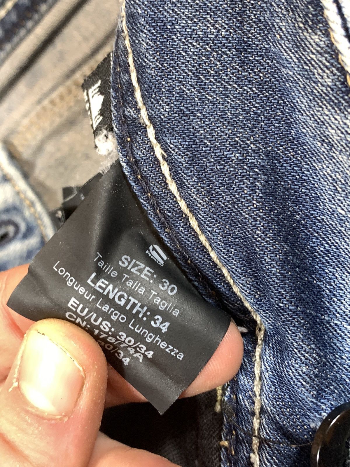 G-Star Vintage Y2K G-Star Raw jeans denim streetwear size 30x34 Size 30" / US 8 / IT 44 - 6 Thumbnail