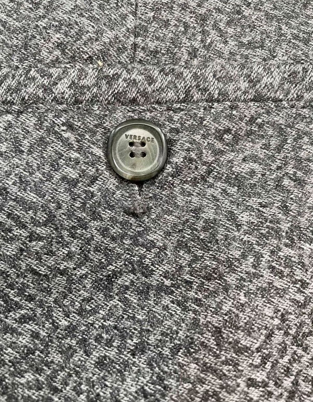 Versace VERSACE Mainline 100% Wool Casual Pants J30 Size US 32 / EU 48 - 6 Thumbnail