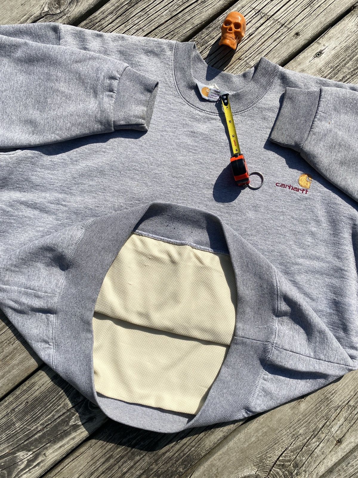 Carhartt × Vintage 90s Carhartt heavy sweatshirt sz XL Size US XL / EU 56 / 4 - 5 Thumbnail