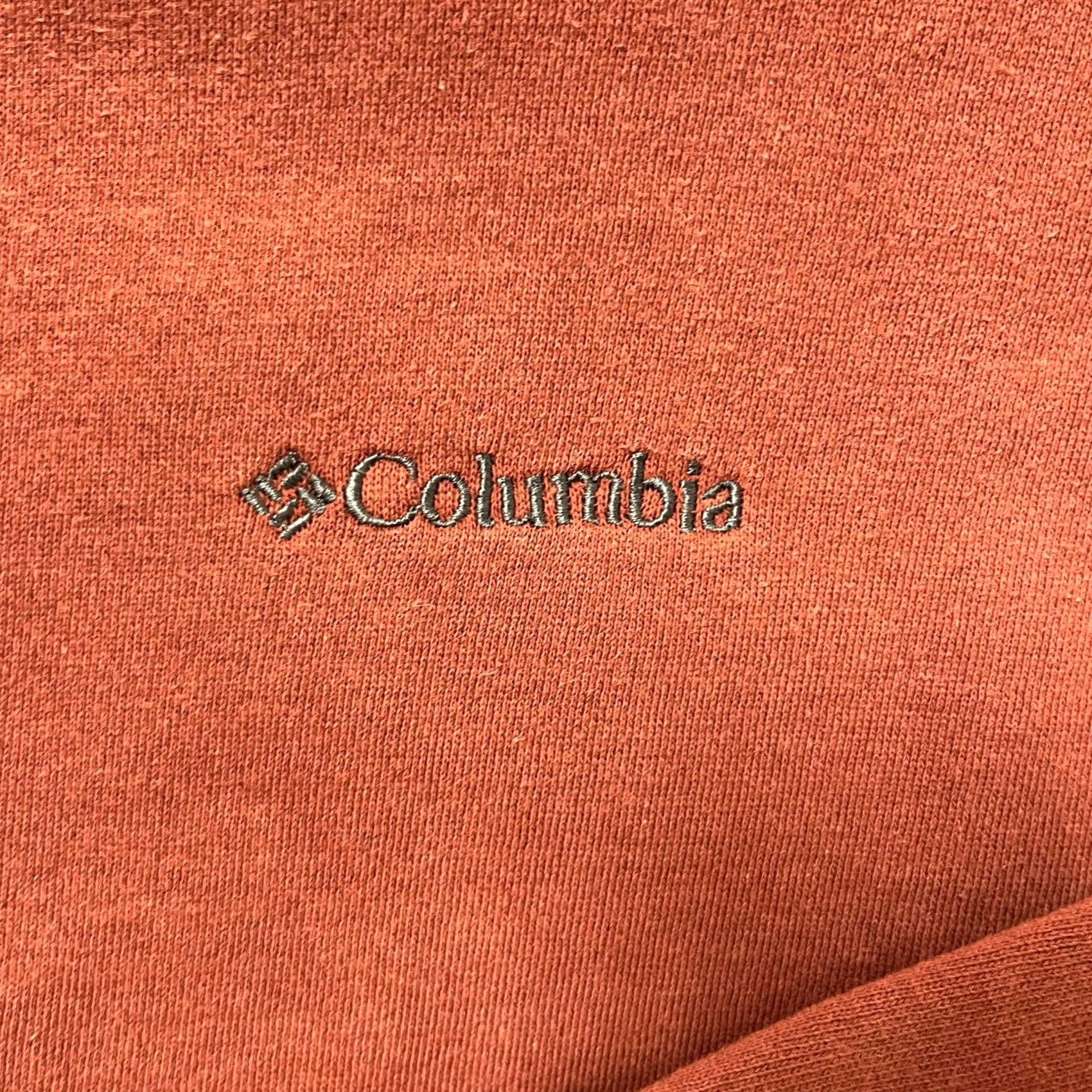 Logo 7 Columbia Sweatshirt Mens L Orange Fleece Pullover Embroidered Logo Casual Size US L / EU 52-54 / 3 - 2 Thumbnail