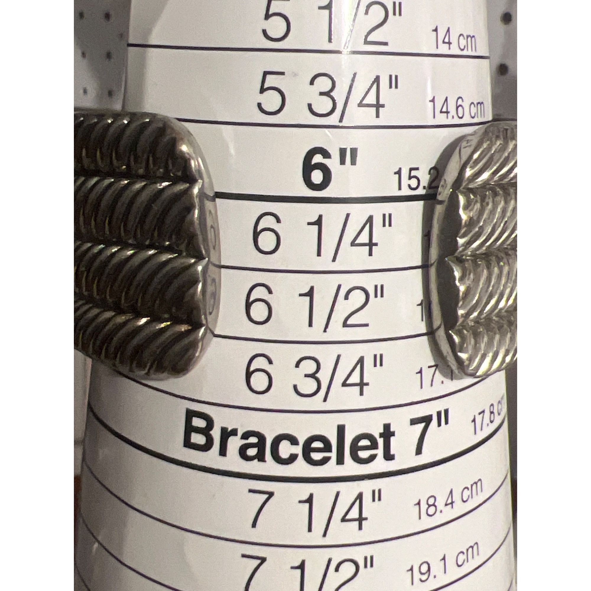 Other Vintage Silver Tone Cuff Bracelet Cable Design X Twist State Size ONE SIZE - 5 Thumbnail