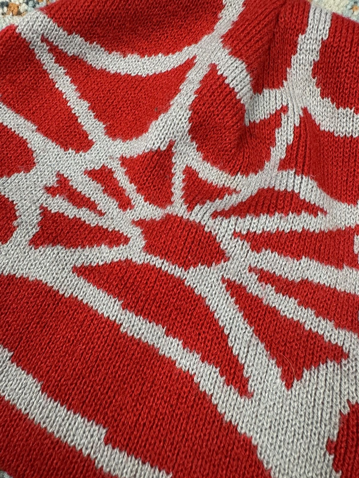Other Vintage Y2K spiderweb spider print graphic beanie Size ONE SIZE - 6 Thumbnail