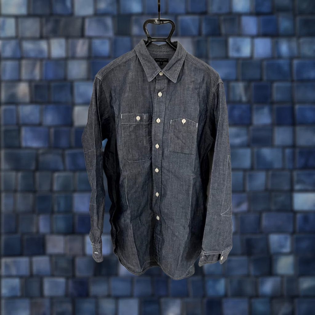 Engineered Garments Engineered Garments Cotton Black Button-Up Casual Shirt L Mens Long Sleeve Size L Black Cotton Button-Up Shirt Casual Mens Size US L / EU 52-54 / 3 - 1 Thumbnail