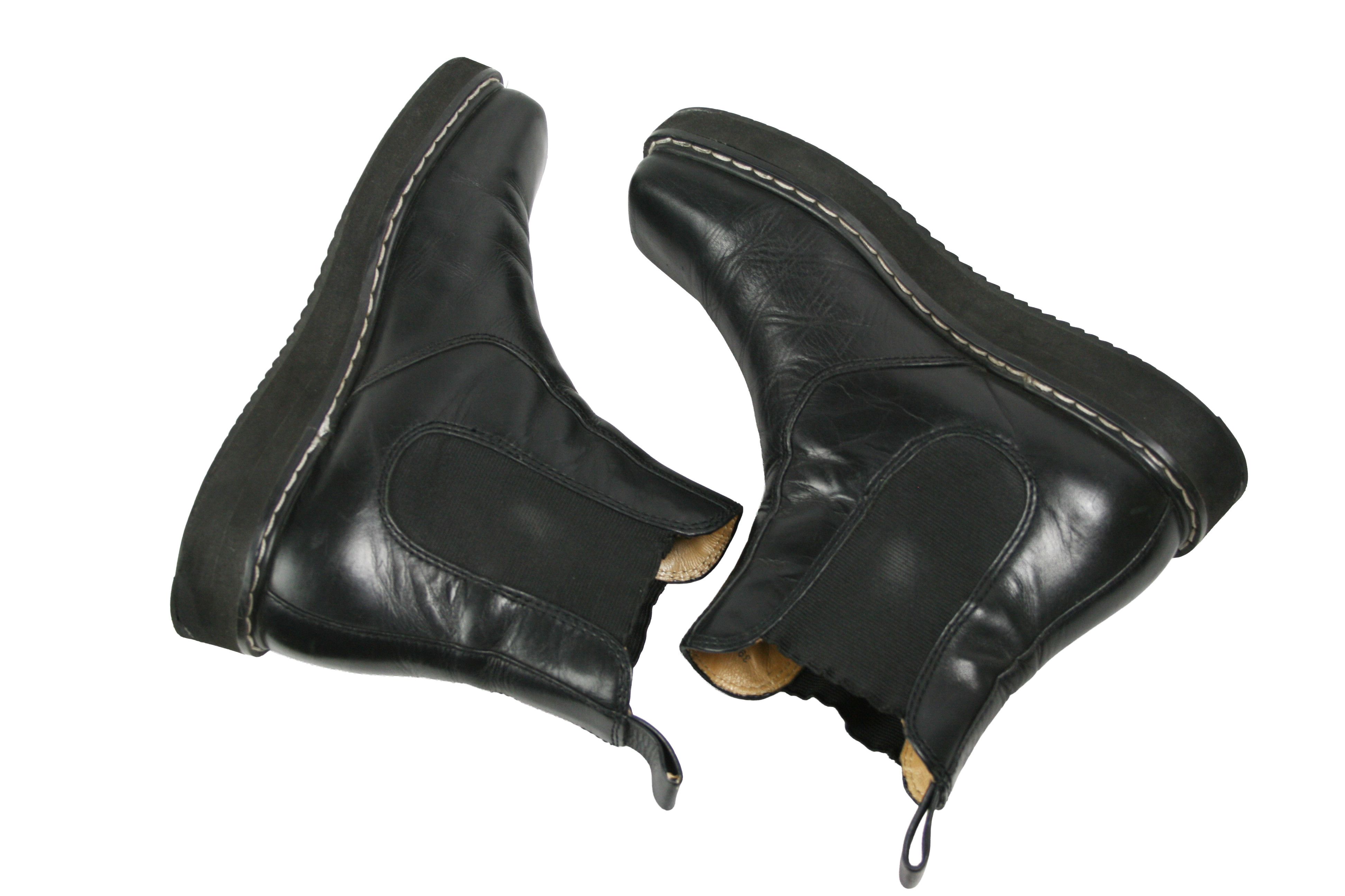 Jil Sander Square Toe Chelsea Boots Size US 9 / IT 39 - 13 Thumbnail