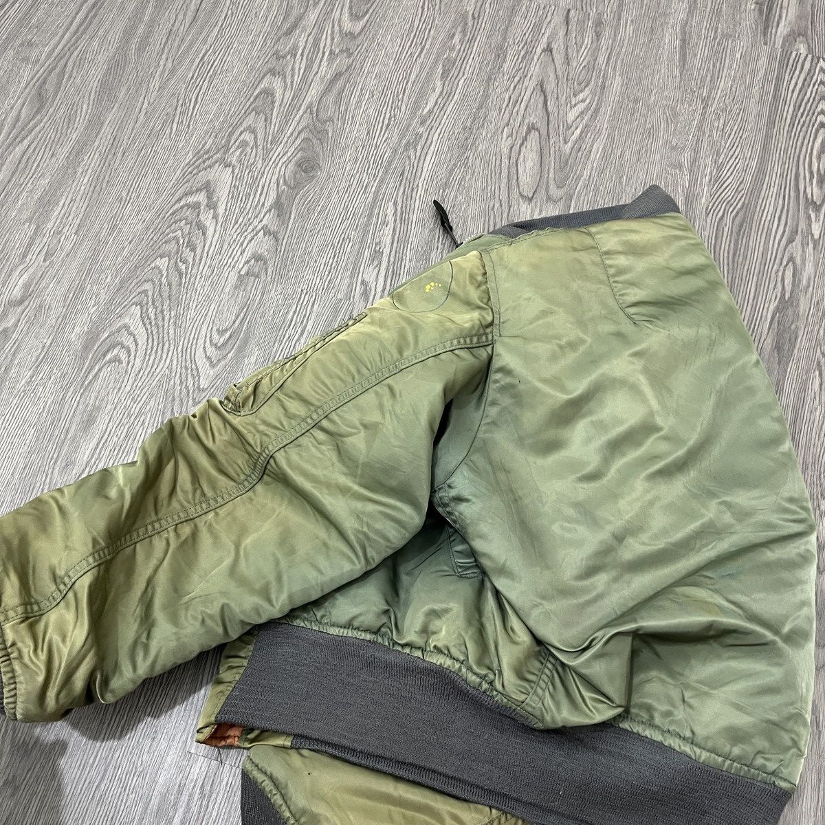 Avirex Sunfaded Vintage Avirex Ma 1 Fyl Jacket Bomber Reversible Size US M / EU 48-50 / 2 - 16 Thumbnail