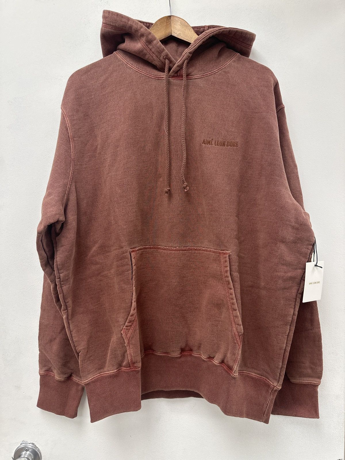 Aime Leon Dore Garment Wash pullover hoodie