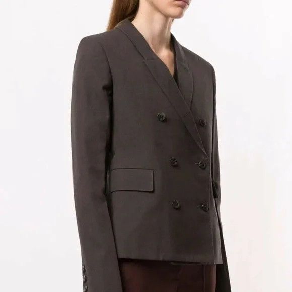 Rick Owens Rick Owens Tailored Walrus Double Breasted Blazer Size S / US 4 / IT 40 - 2 Thumbnail