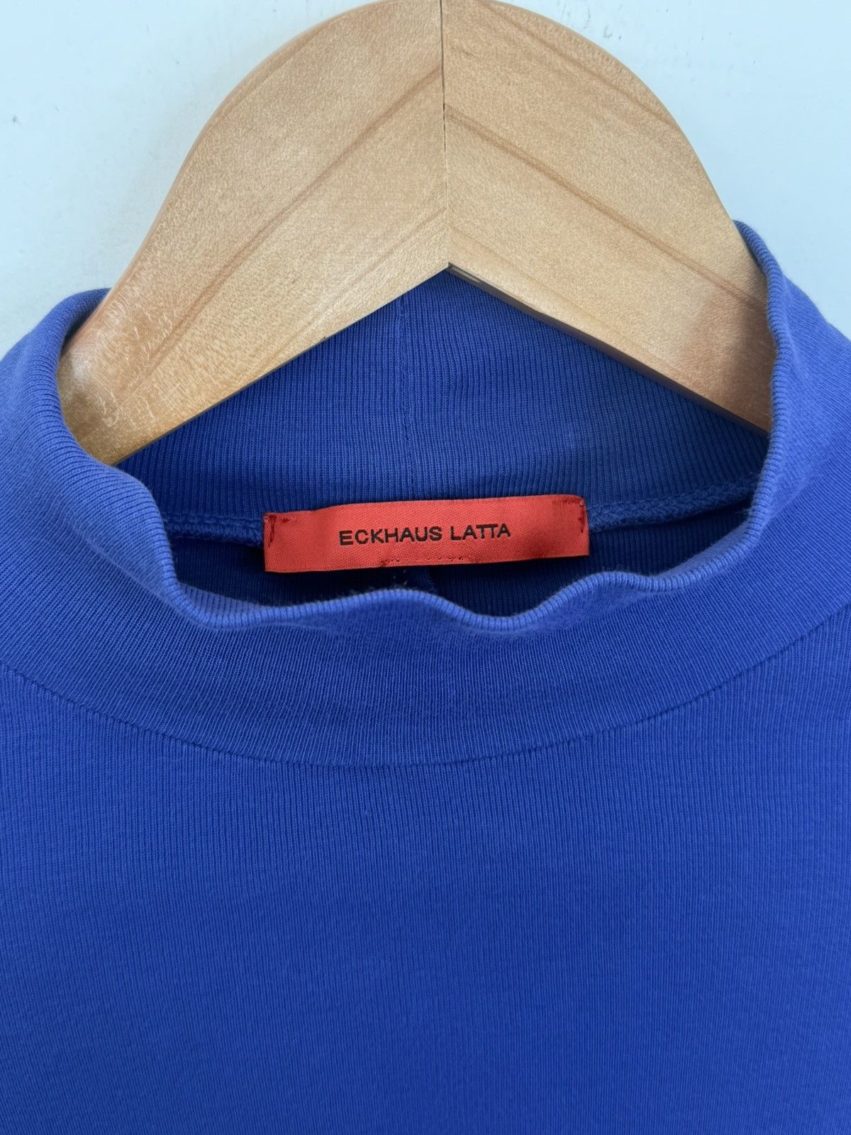Eckhaus Latta ECKHAUS LATTA LAPPED BABY TURTLENECK Size S / US 4 / IT 40 - 4 Thumbnail