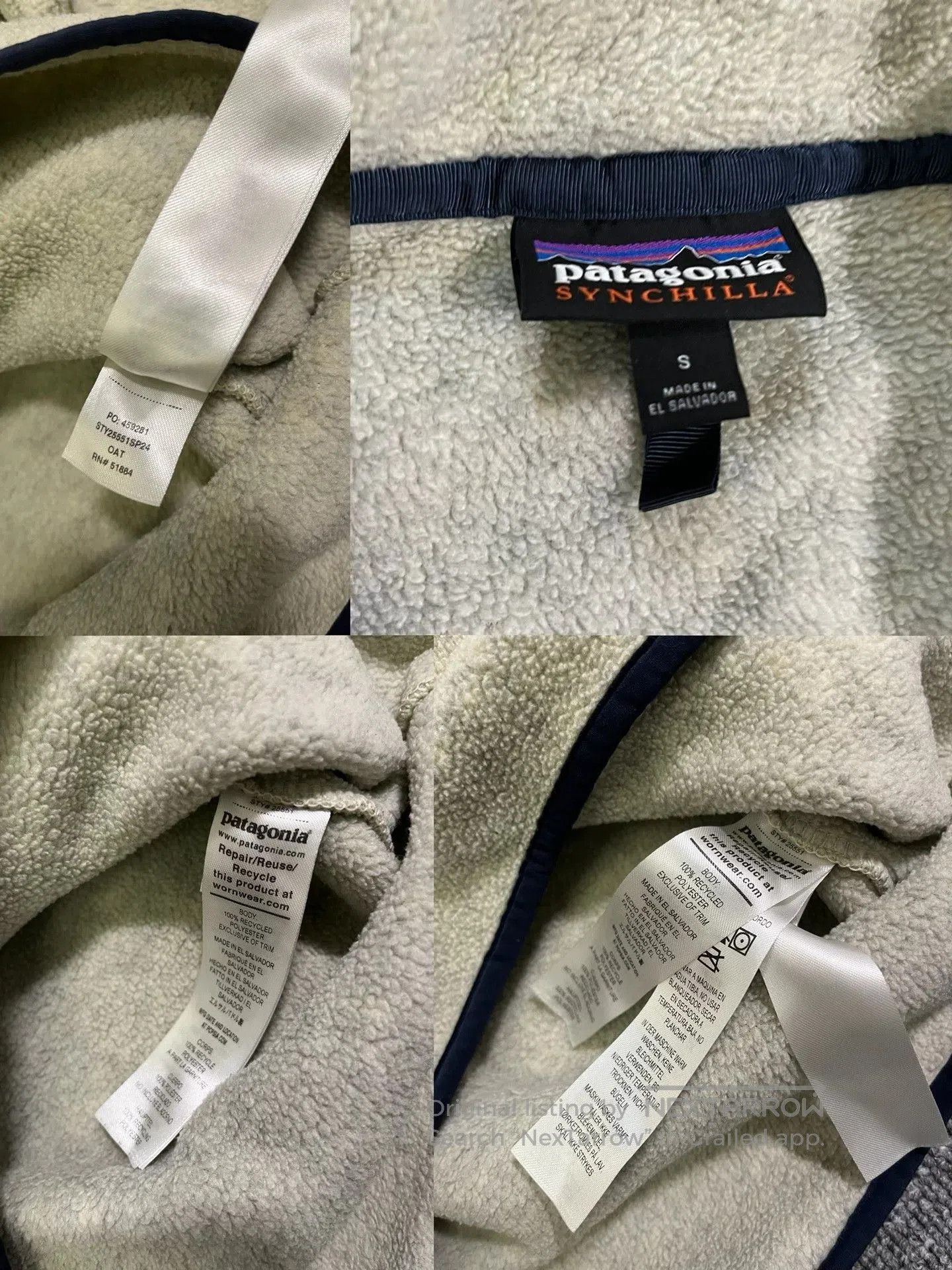 Patagonia Patagonia Synchilla Fleece Jacket. Size US S / EU 44-46 / 1 - 2 Thumbnail