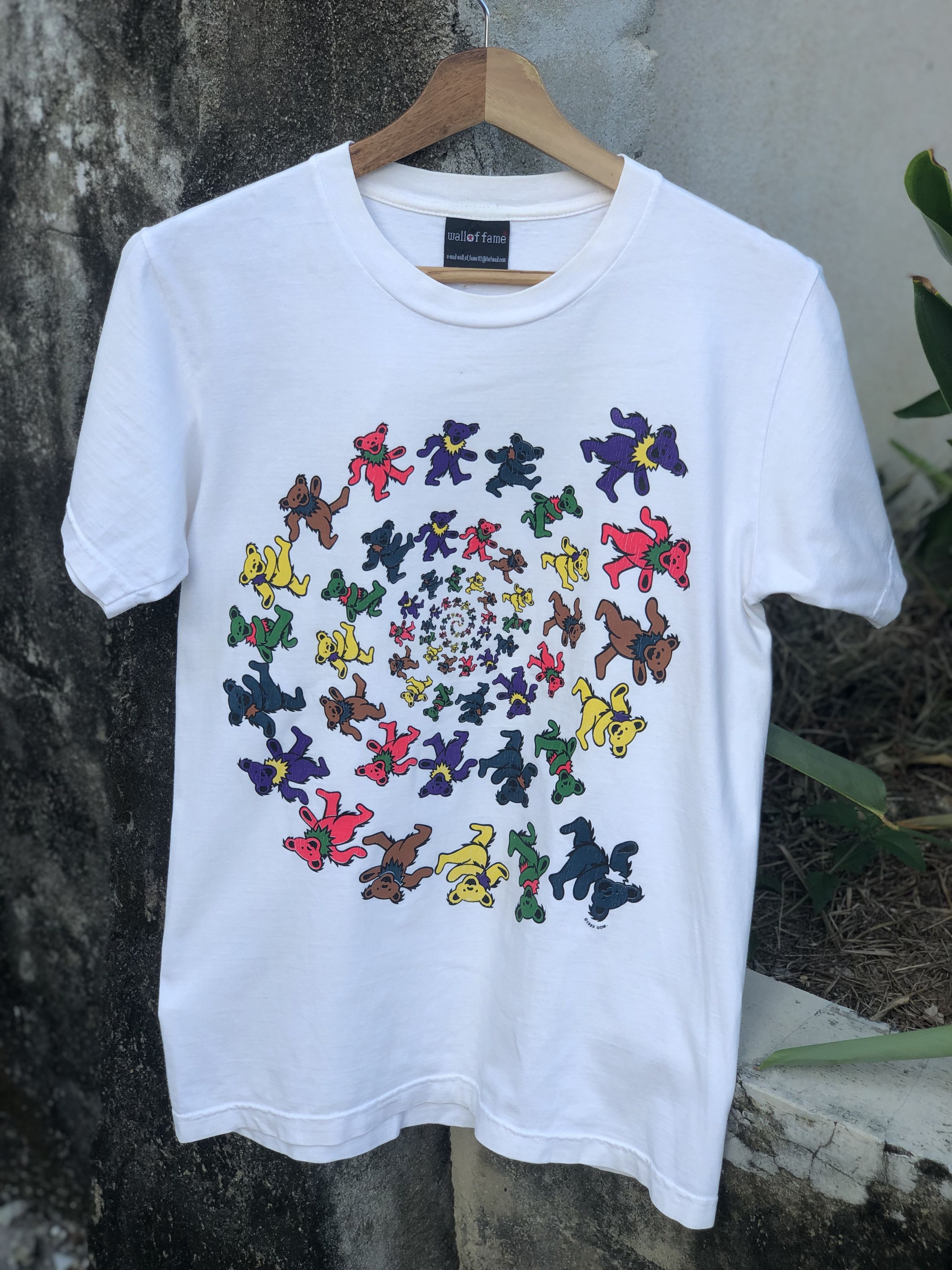 Band Tees Vintage 90s Grateful Dead "Dancing Bear" Tee Size US S / EU 44-46 / 1 - 1 Thumbnail