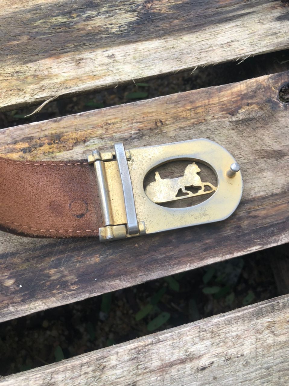 Celine × Vintage Vintage Celine Leather Belt Size ONE SIZE - 3 Thumbnail