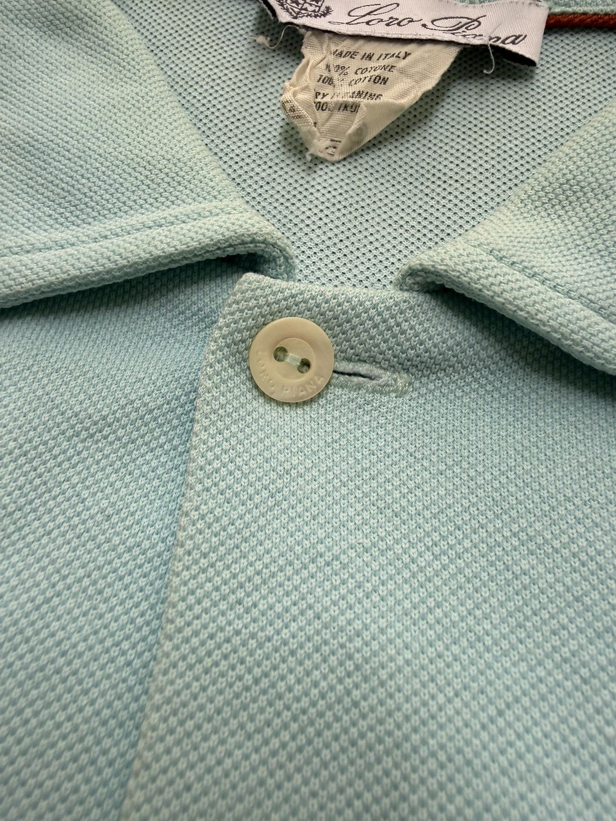 Loro Piana Vintage Loro Piana Collar Shirts Size US XL / EU 56 / 4 - 12 Thumbnail
