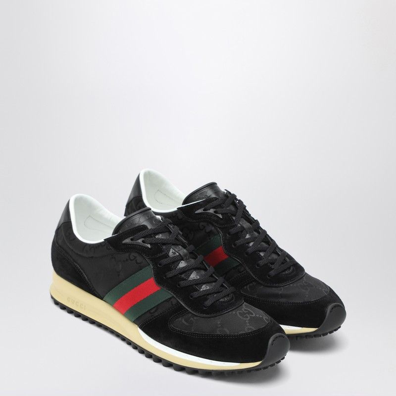 Gucci Sneaker Re-Motion In Black Gg Fabric