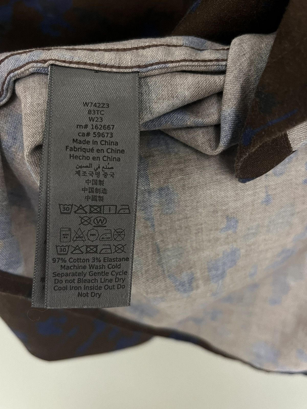 John Varvatos Bucks Shirt. Medium. Size US M / EU 48-50 / 2 - 10 Thumbnail