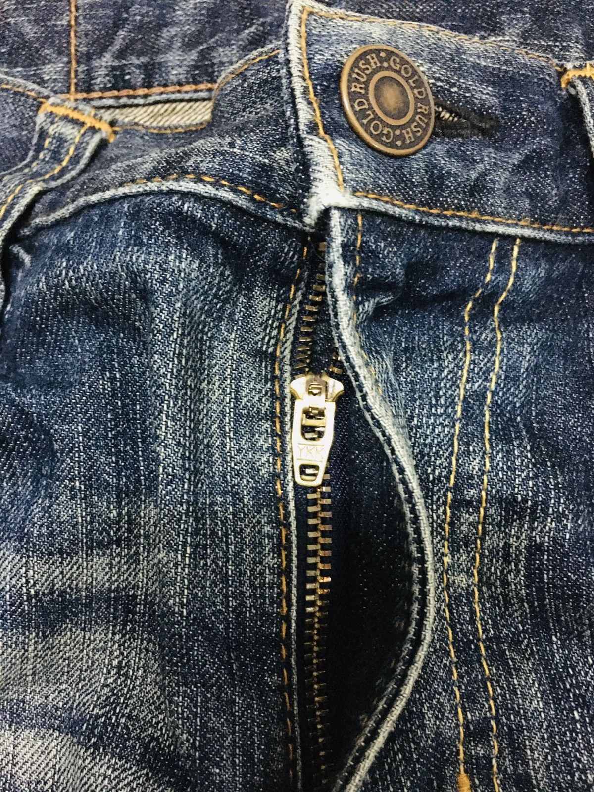 Edwin Edwin X Gold Rush Distressed Jeans (Y01) Size US 35 - 13 Thumbnail