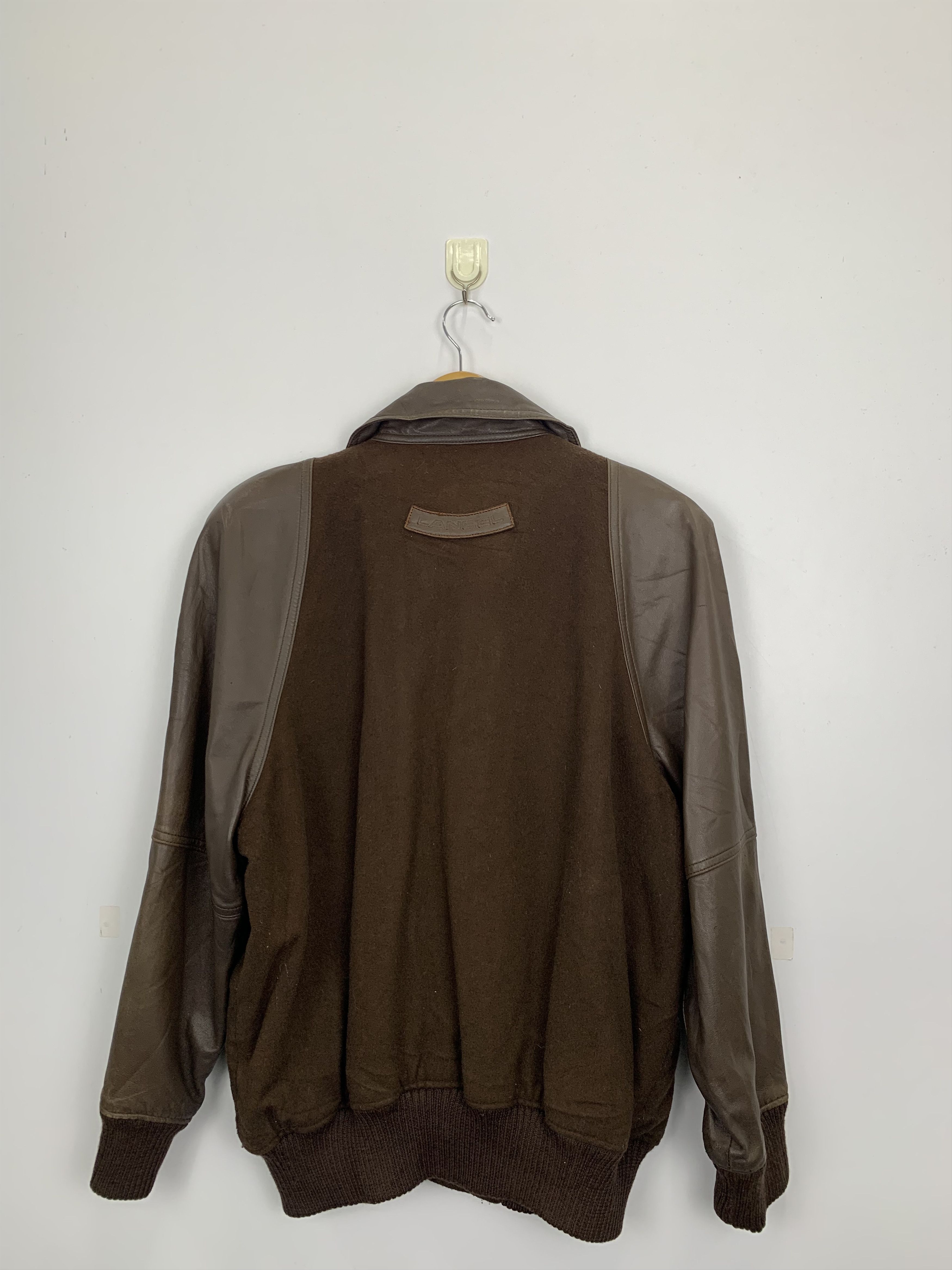 Lancel Vintage Lancel Wool Sleeve Leather Varsity Jacket V0468 Size US M / EU 48-50 / 2 - 3 Thumbnail