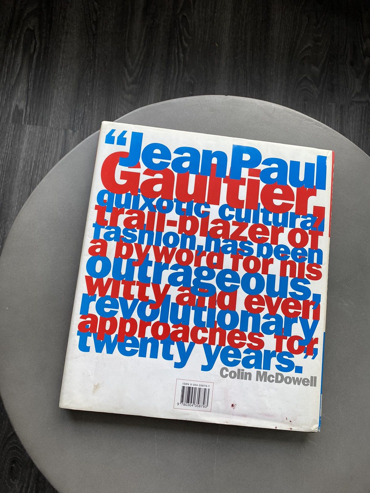 Jean Paul Gaultier Jean Paul Gaultier by Colin McDowell Size ONE SIZE - 2 Thumbnail