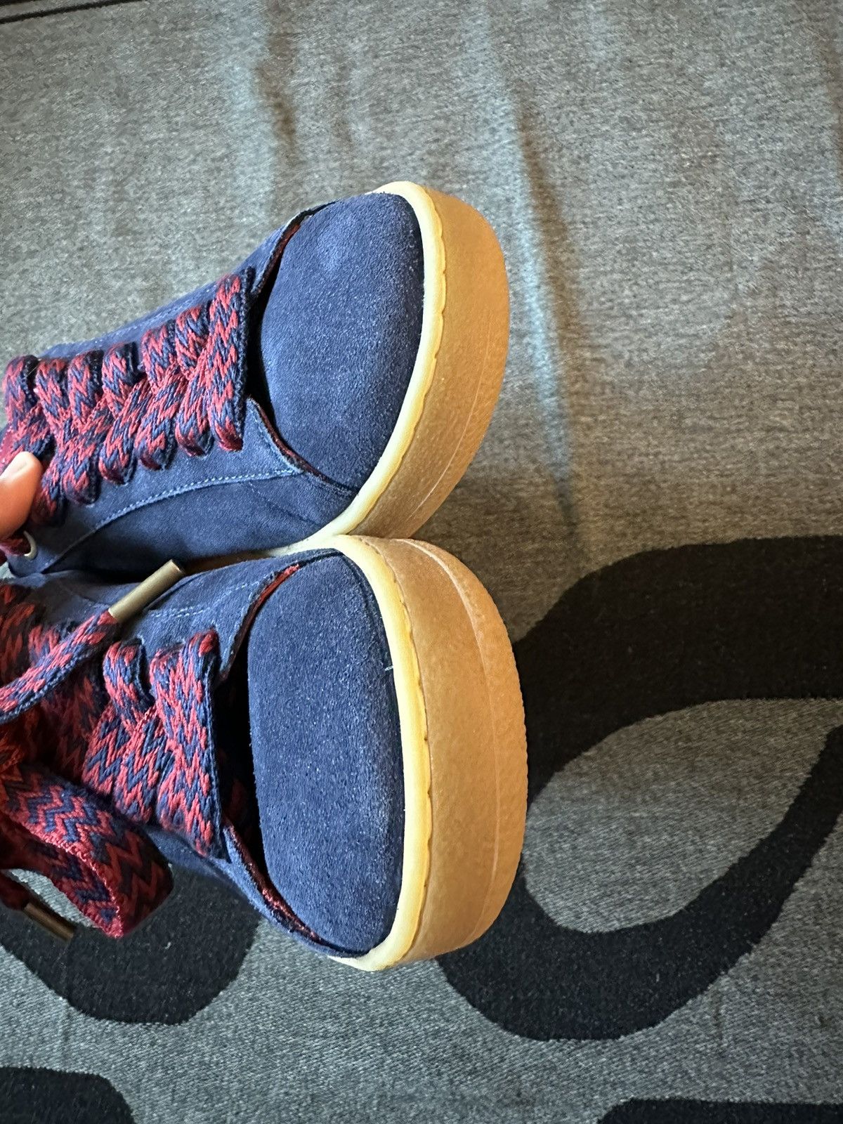 Lanvin Lanvin lace-up low-top sneakers Size US 10 / EU 43 - 8 Thumbnail
