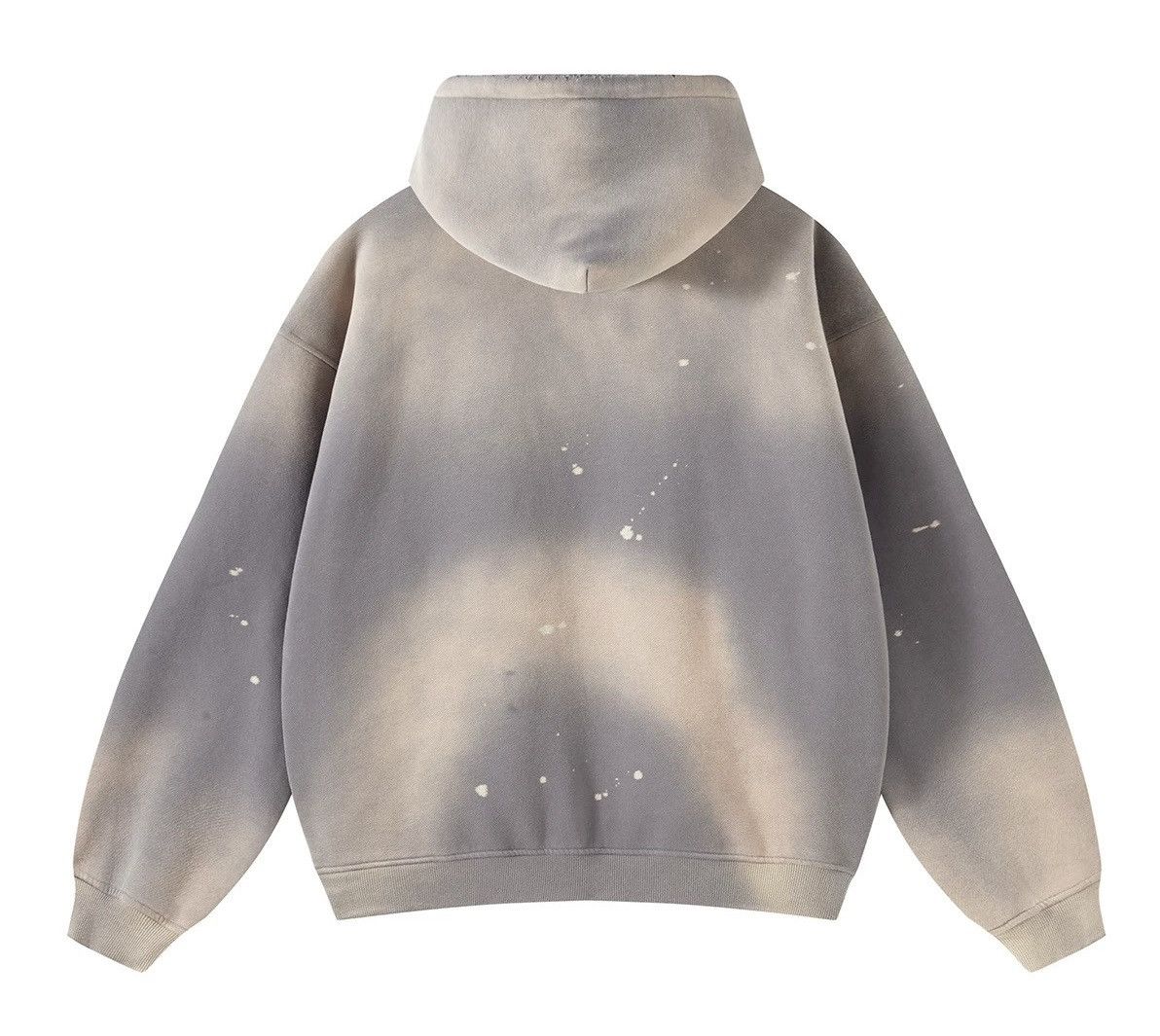 Japanese Brand × Vintage Retro punk paint splatter distressed faded hoodie Size US L / EU 52-54 / 3 - 2 Thumbnail