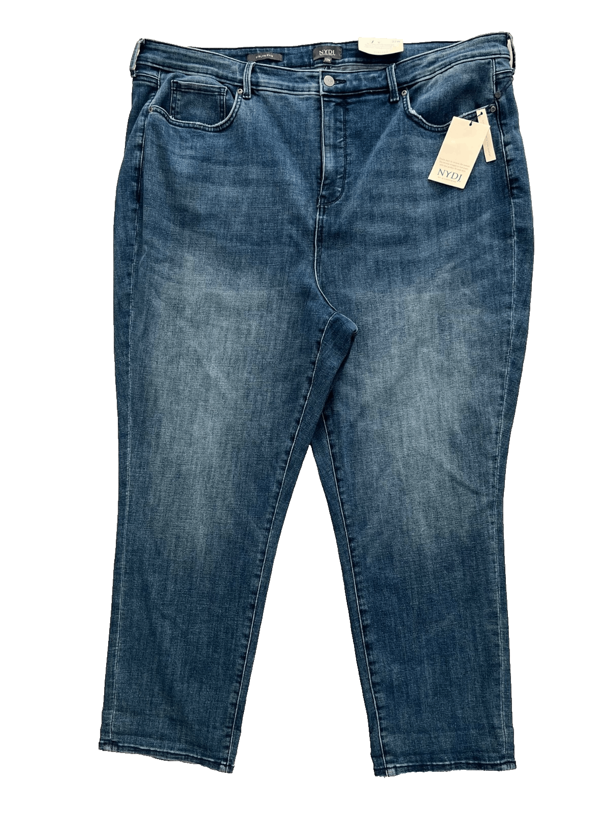 NYDJ NYDJ Margot Girlfriend Denim Jeans In Caliente ( 22W ) Size 22" - 2 Thumbnail