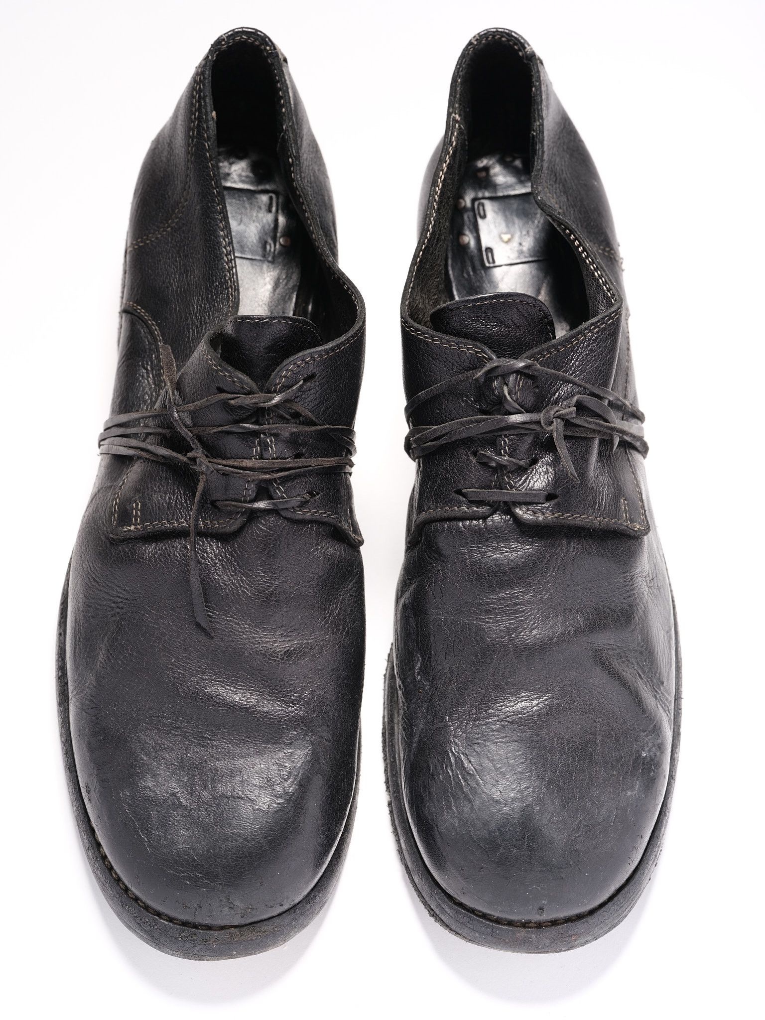 Guidi 992 in black full grain donkey leather | Grailed