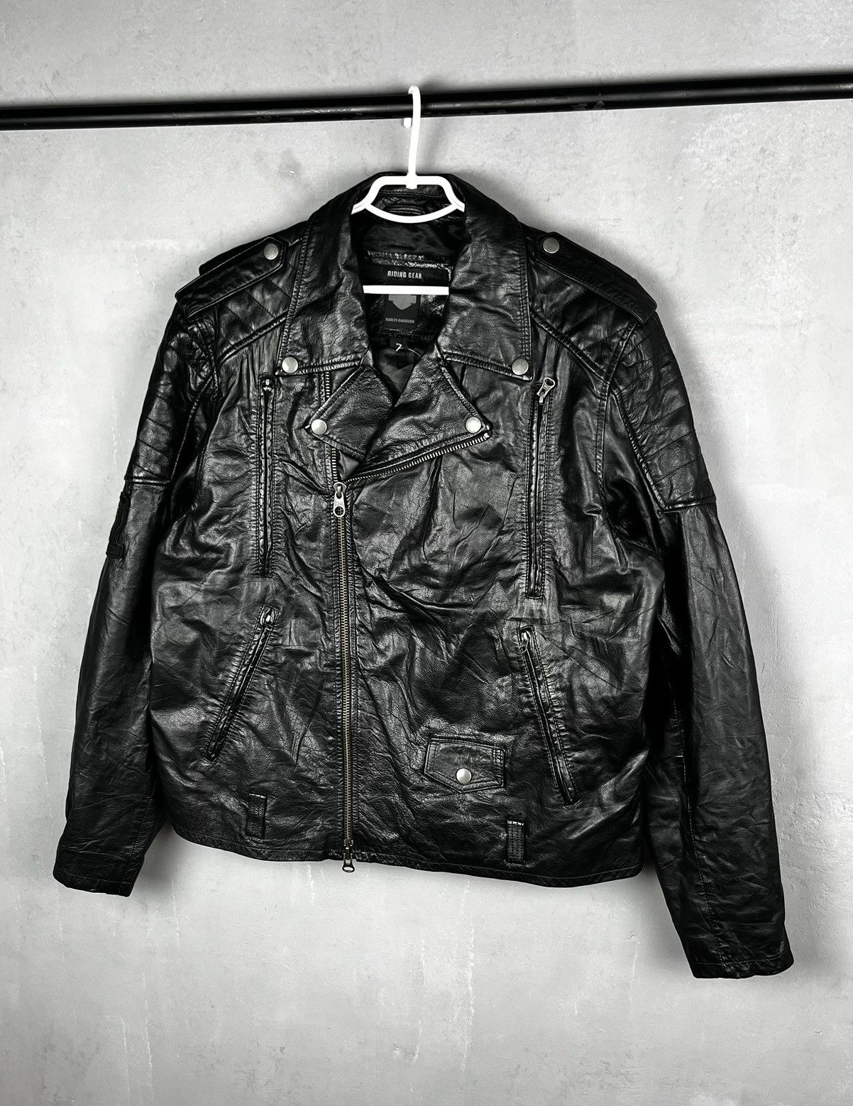 Harley Davidson Harley Davidson mens leather jacket size xl Size US XL / EU 56 / 4 - 1 Thumbnail