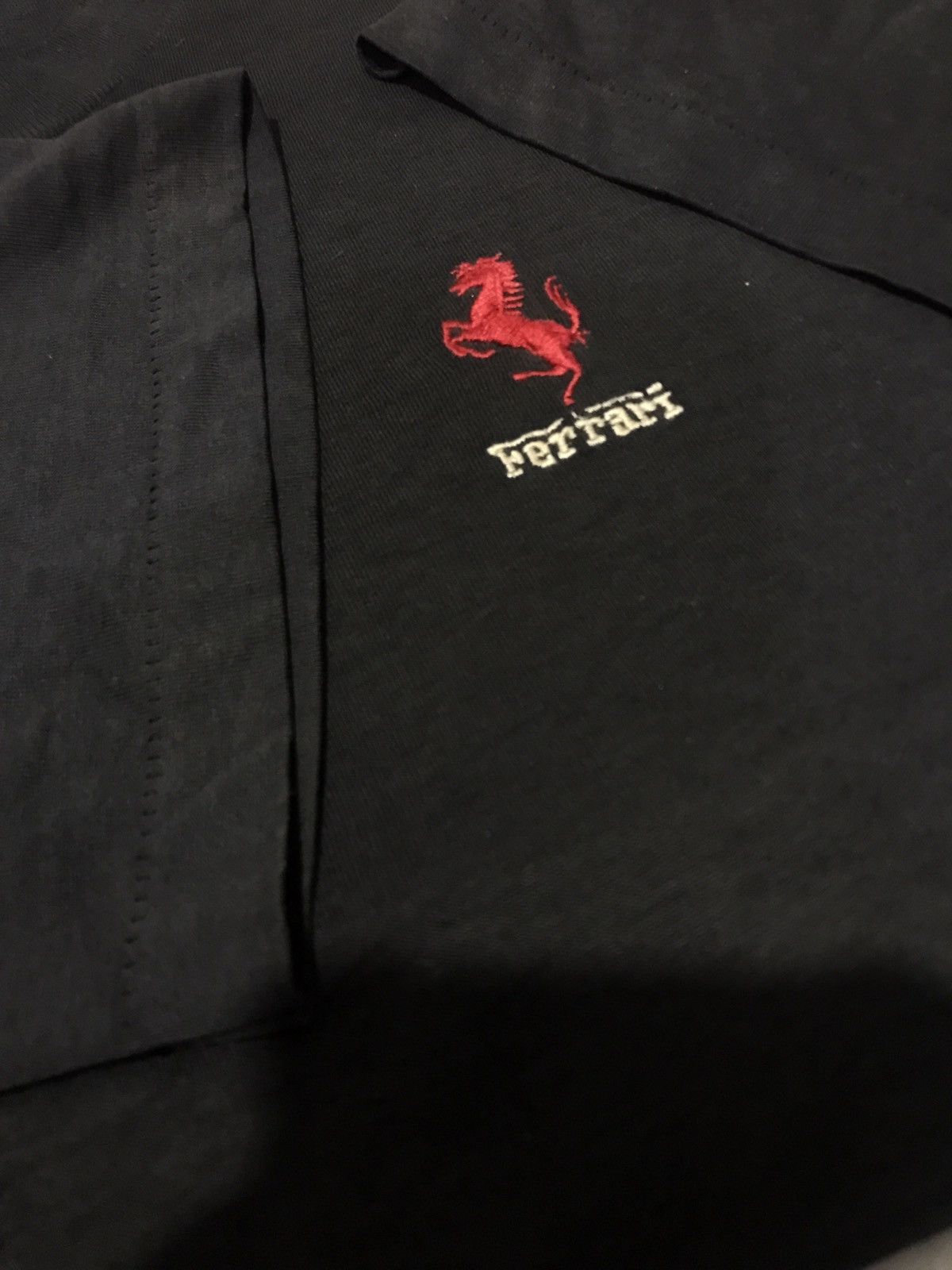 Ferrari × Vintage Vintage 80s Ferrari Racing T-Shirt Size US XL / EU 56 / 4 - 3 Thumbnail