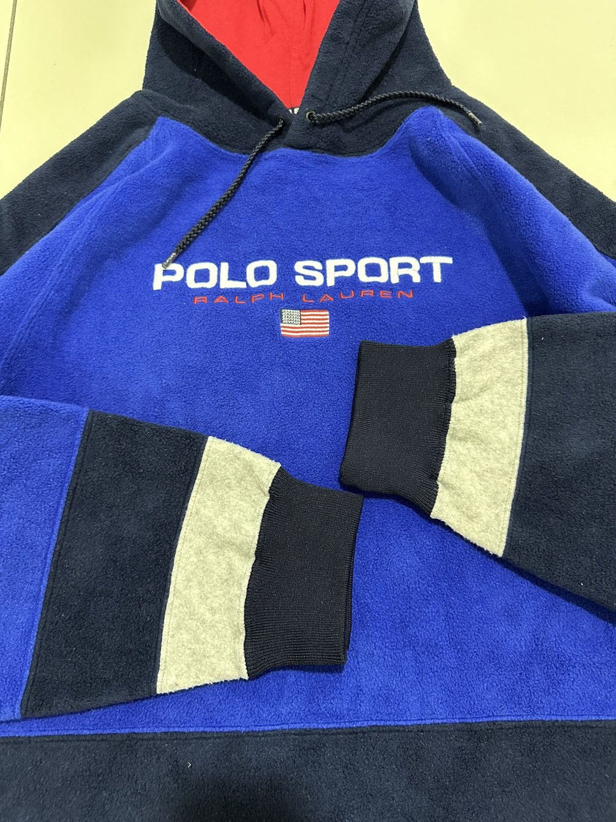 Polo Ralph Lauren Vintage Polo Sport Ralph Lauren Sweatshirt Hoodie Polo Ski Size US S / EU 44-46 / 1 - 3 Thumbnail
