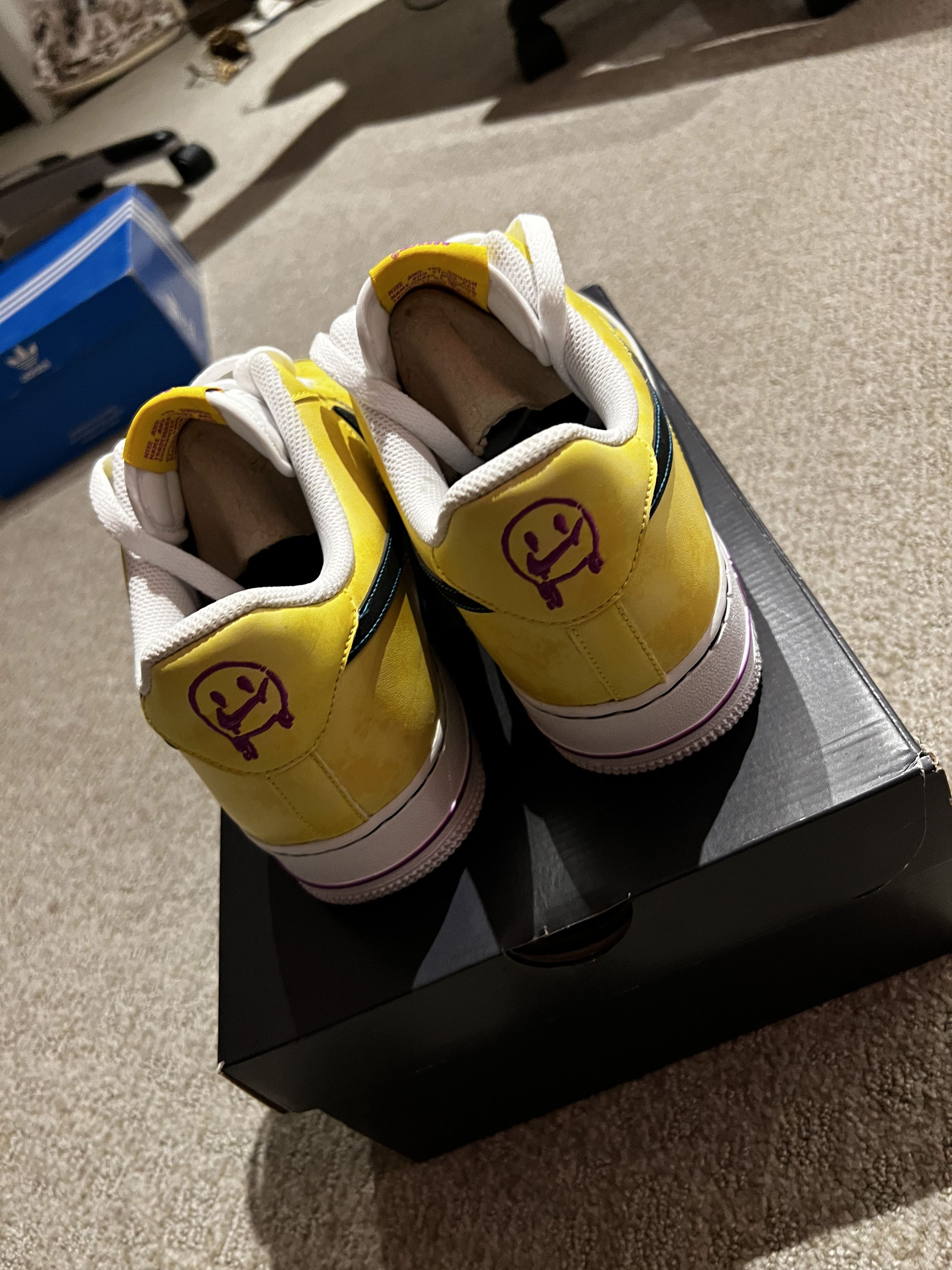 Nike Nike Air Force 1 Love Peace Basketball | Limited Release Size US 10.5 / EU 43-44 - 3 Thumbnail