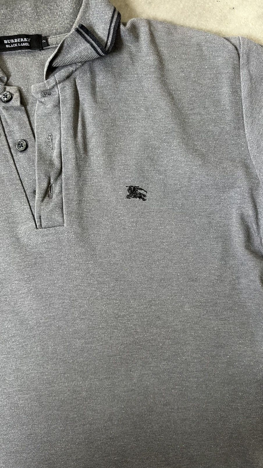 Burberry BURBERRY BLACK LABEL POLO TEE Size US S / EU 44-46 / 1 - 2 Thumbnail