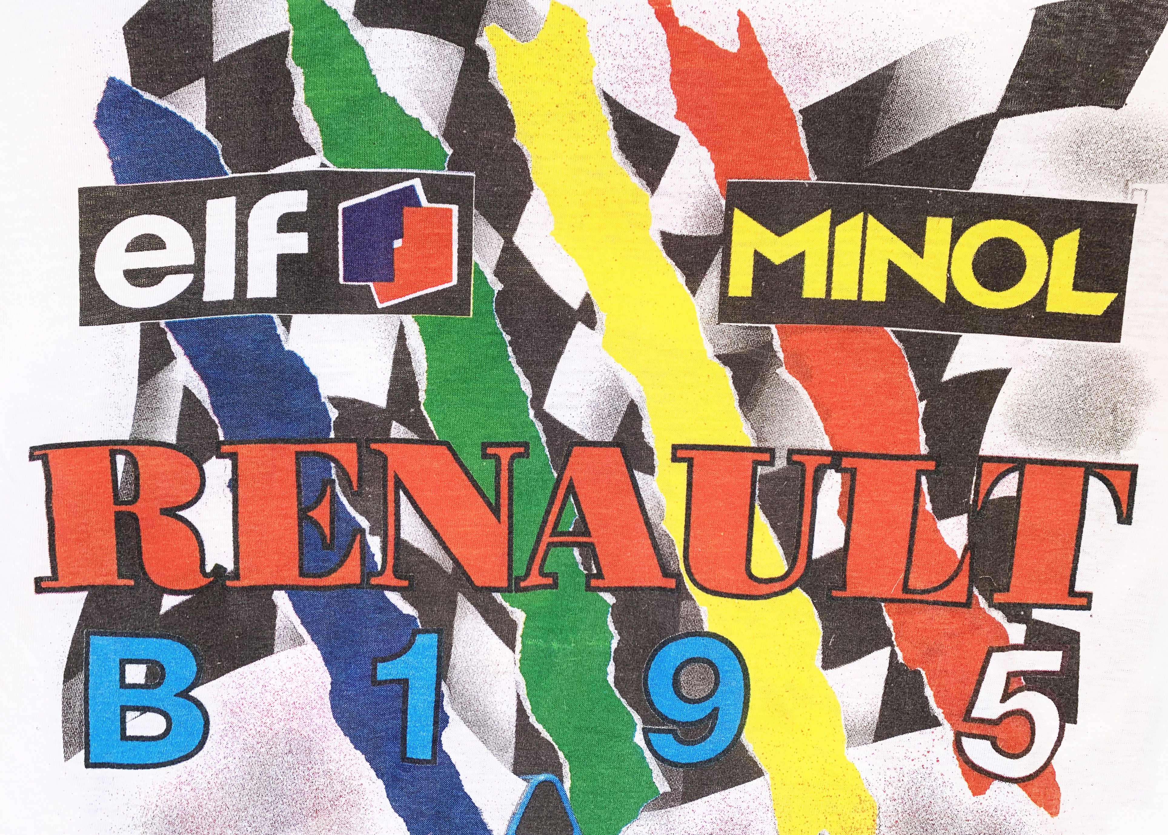 Vintage 90s RENAULT T shirt Racing Tee Formula One Single Stitch Size US M / EU 48-50 / 2 - 8 Thumbnail