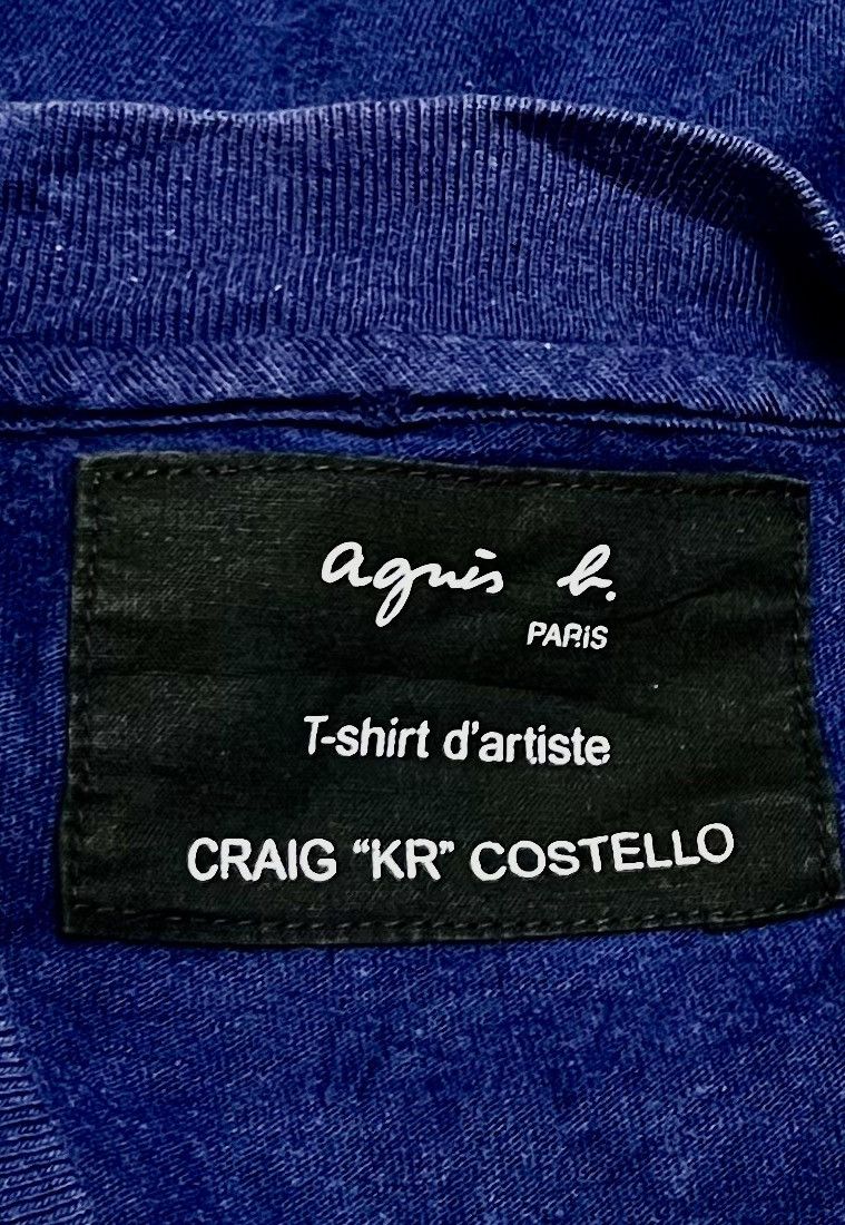 agnes b. agnes b. x Craig 'KR' Costello t shirt Size US L / EU 52-54 / 3 - 2 Thumbnail