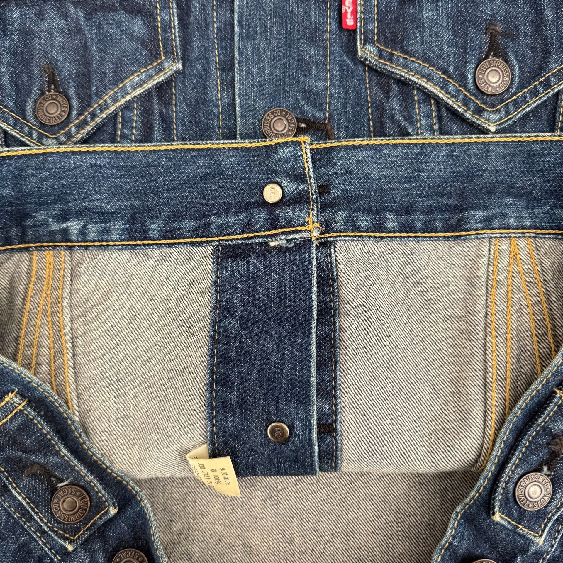 Levi's Vintage Clothing Levi's LVC 71557 J30 Denim Jacket Size US XXS / EU 40 - 7 Thumbnail