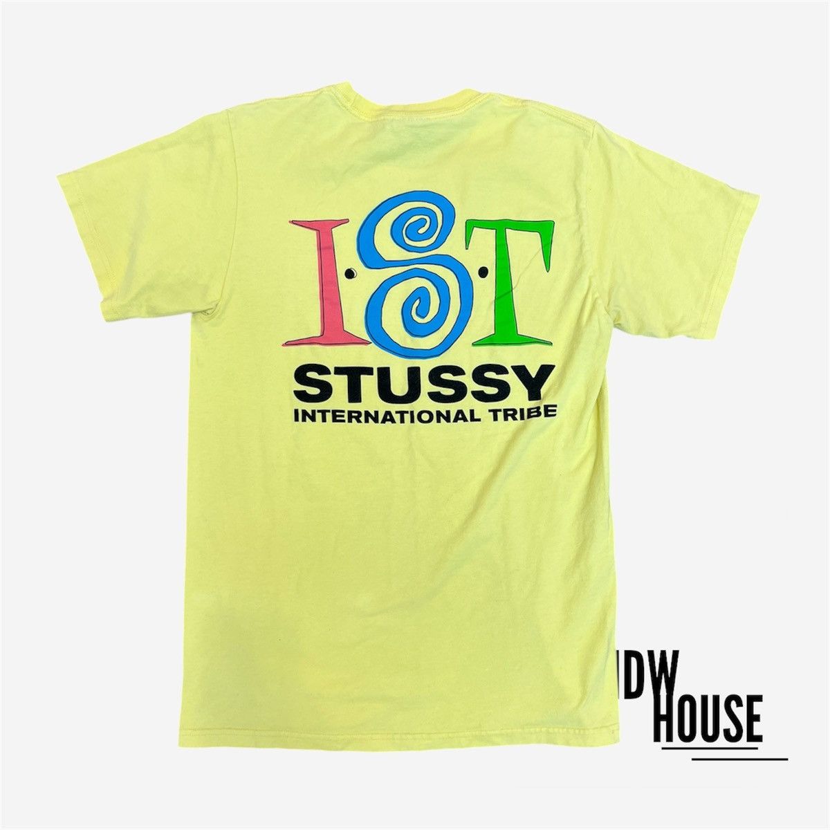 Stussy Stussy International Tribe Yellow Tee Size US S / EU 44-46 / 1 - 4 Thumbnail