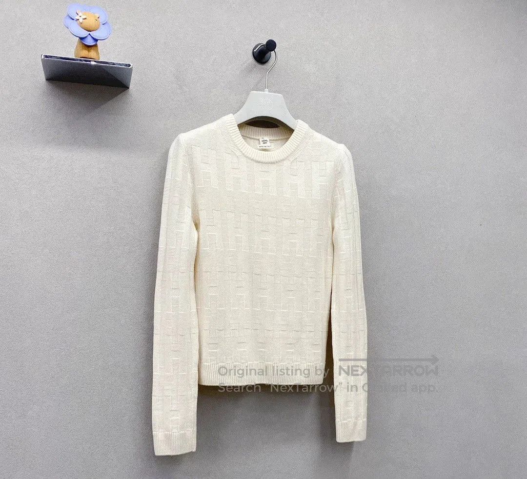 Hermes Hermes Beige Knit Sweater Size 36. Size US S / EU 44-46 / 1 - 4 Thumbnail
