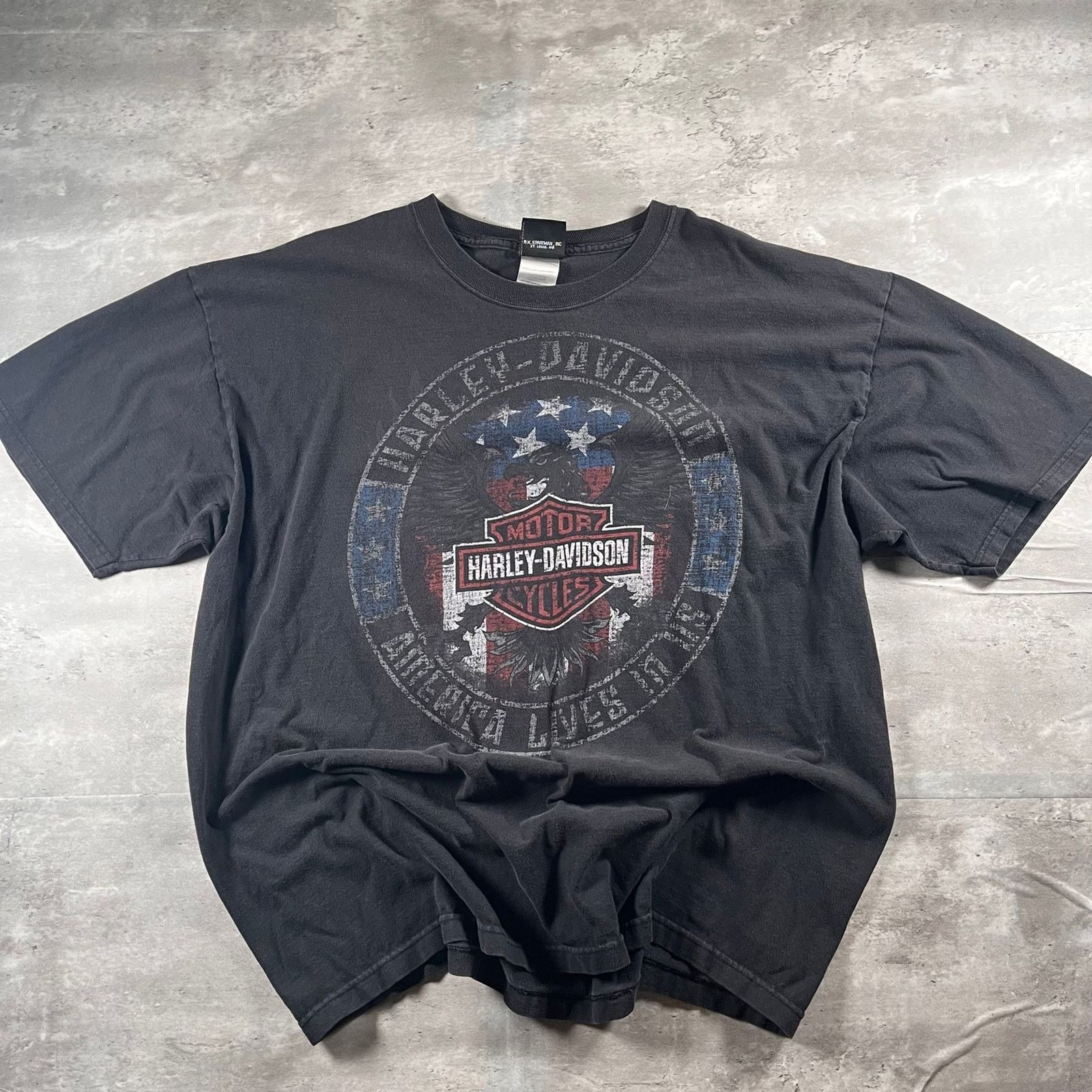 Harley Davidson Y2K harley Almo t shirt Size US XL / EU 56 / 4 - 2 Thumbnail
