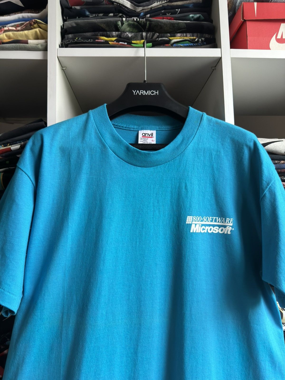 Band Tees Windows 800-Software Microsoft T Shirt Tee Anvil Size US L / EU 52-54 / 3 - 1 Thumbnail