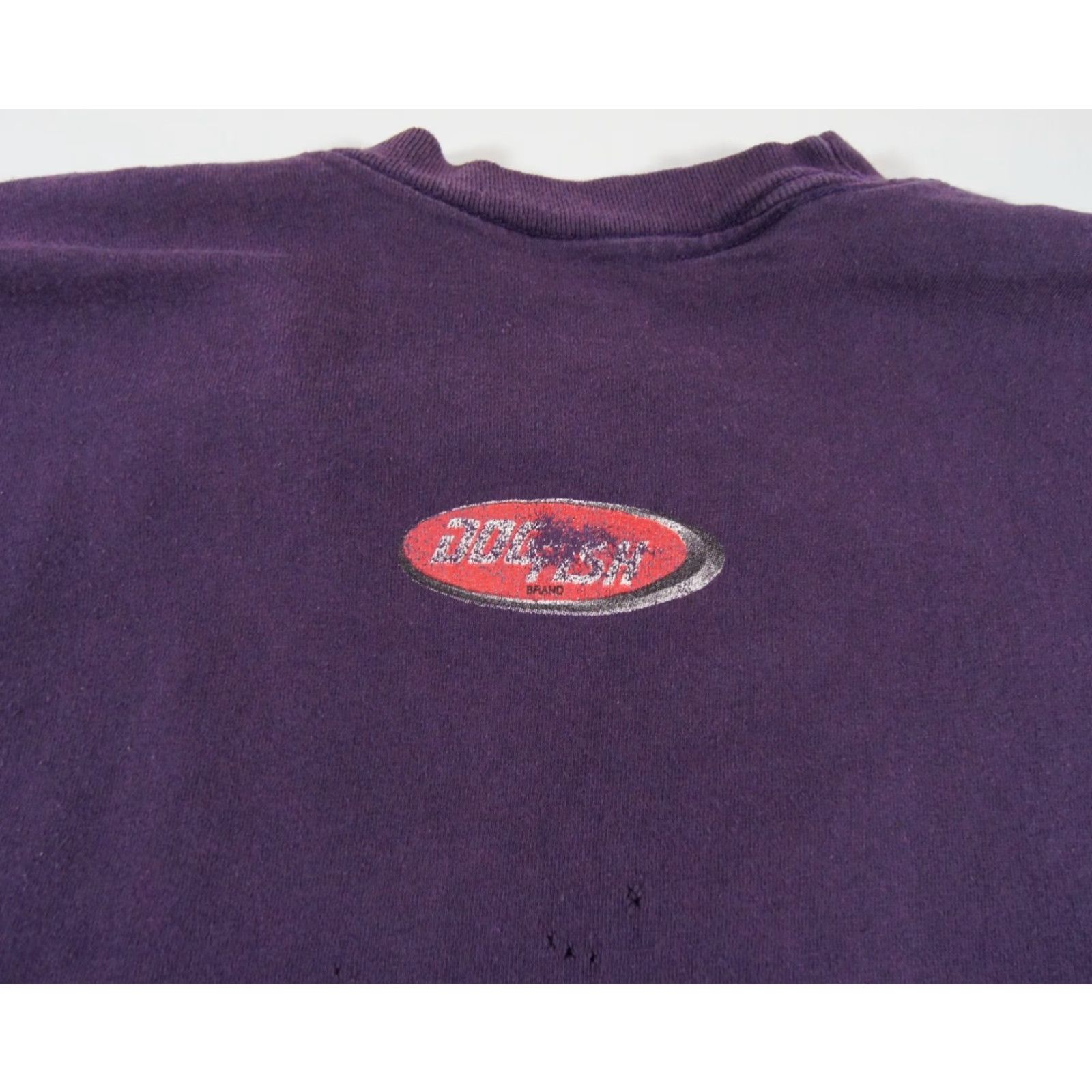 J Brand VINTAGE Dog Fish Men's T-Shirt Large Purple 90s Logo Graphic Short Sleeve Knit Cotton All Seasons Size US L / EU 52-54 / 3 - 6 Thumbnail