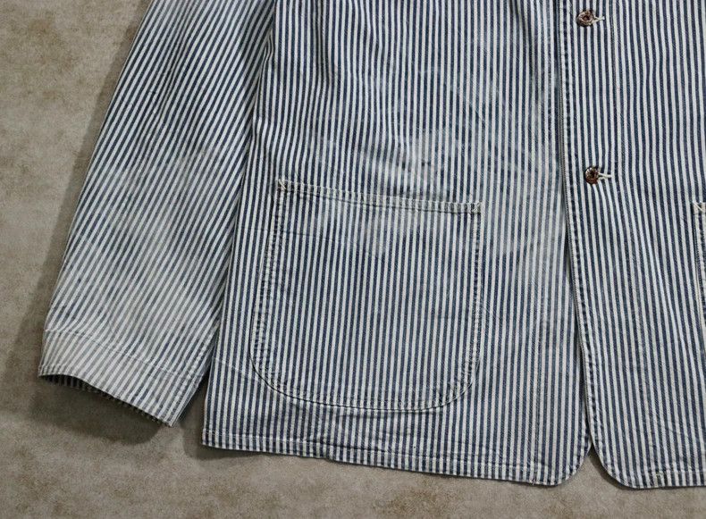 Visvim visvim22SS SS COVERALL HICKORY DRY jacket 2503-Nextarrow Size US L / EU 52-54 / 3 - 4 Thumbnail