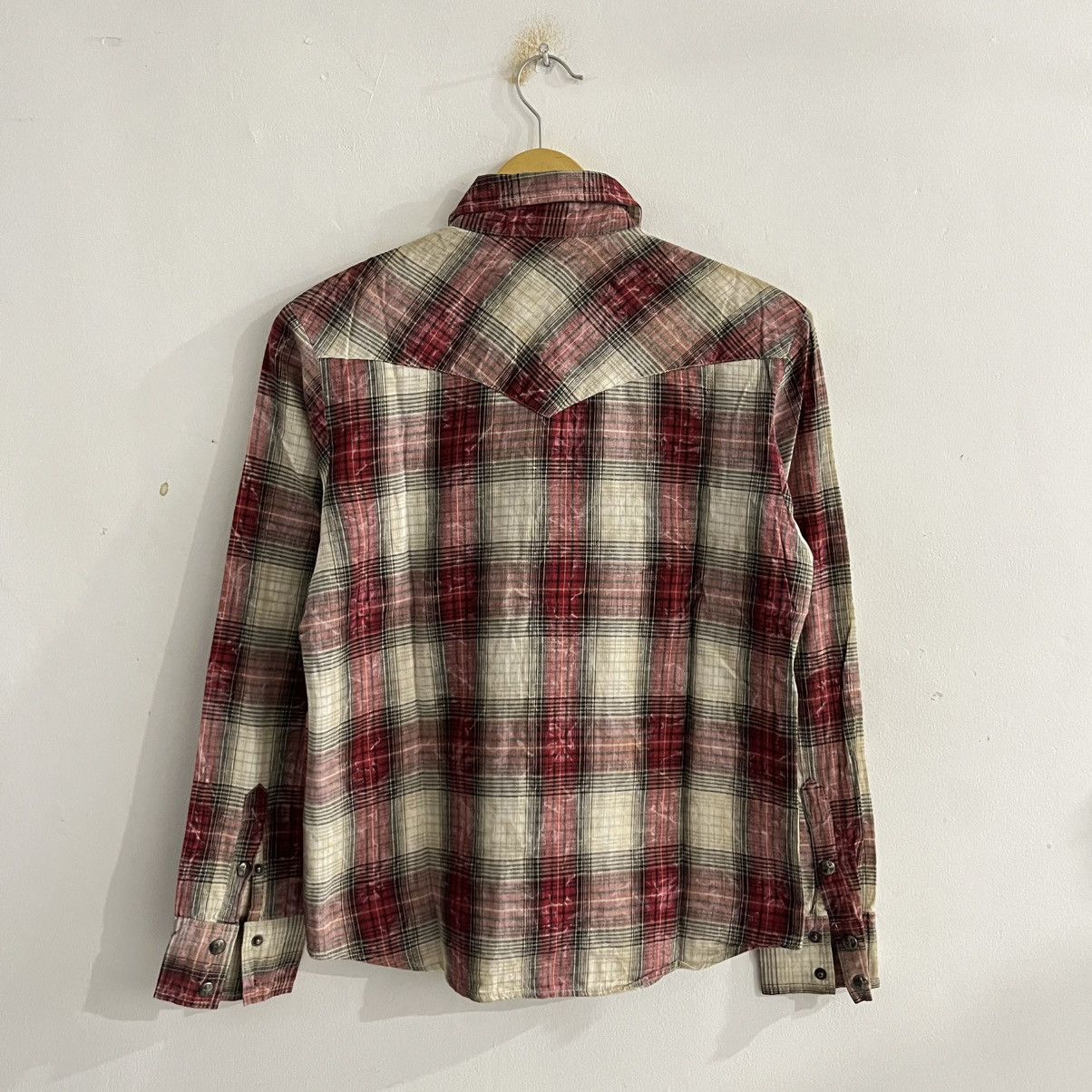 In The Attic In The Attic Western Fit Plaid Button Up Size US S / EU 44-46 / 1 - 10 Thumbnail