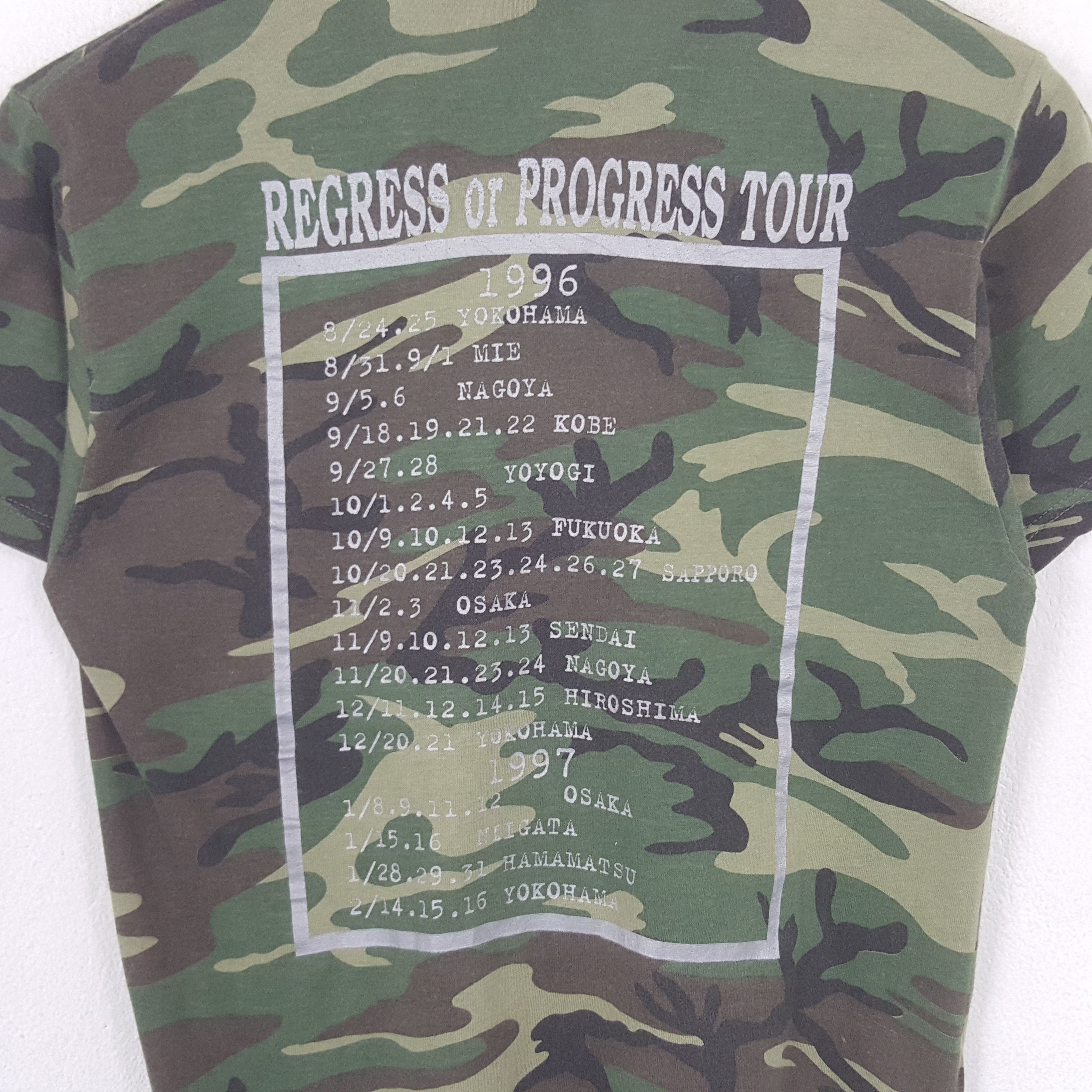 Band Tees Vintage Mr.Children 90s Regress or Progress Tour Tshirt RR15 Size US S / EU 44-46 / 1 - 2 Thumbnail