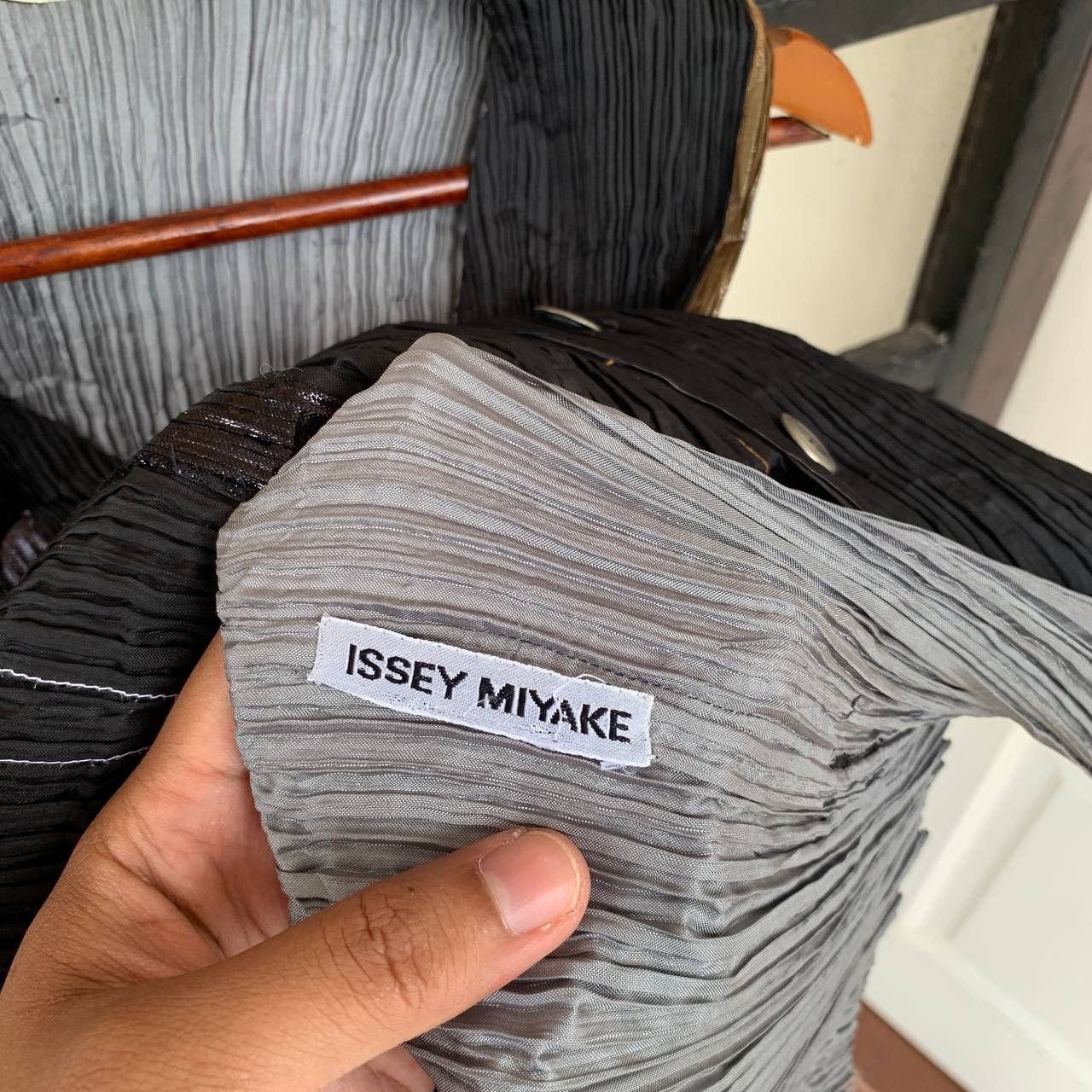 Issey Miyake Vintage ISSEY MIYAKE PLEATS PLEASE Vest Size 36R - 5 Thumbnail