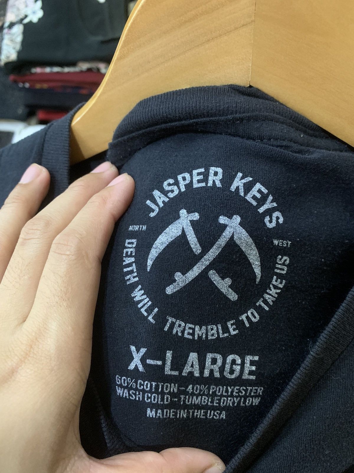 Vintage Vintage Jasper Keys Tee Size US XL / EU 56 / 4 - 10 Thumbnail