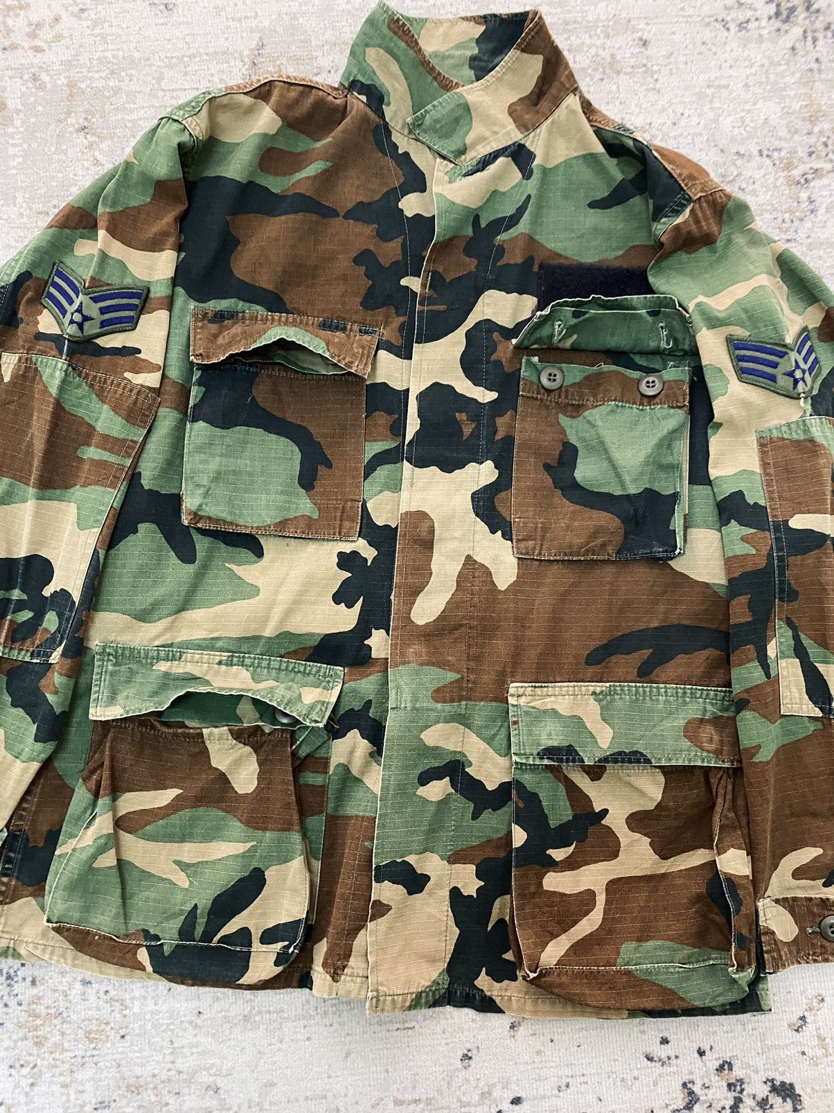 Other US Military Coat Hot Weather Woodland Camo Pattern Size US M / EU 48-50 / 2 - 2 Thumbnail