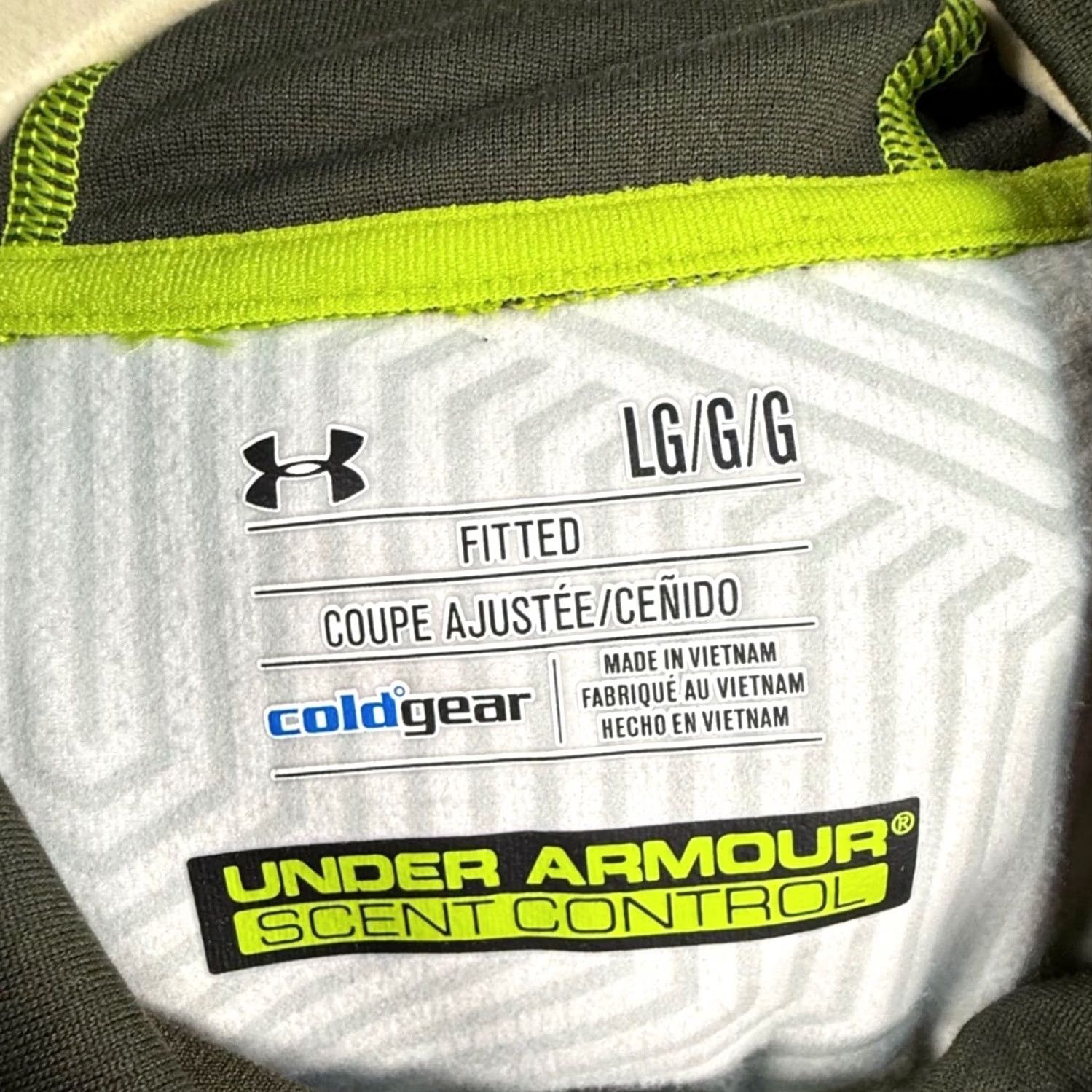 Under Armour Under Armour Hooded Hoodie Realtree AP Camo Scent Control ColdGear Pullover, Long Sleeve, Multicolor, Women, L Size L / US 10 / IT 46 - 6 Thumbnail