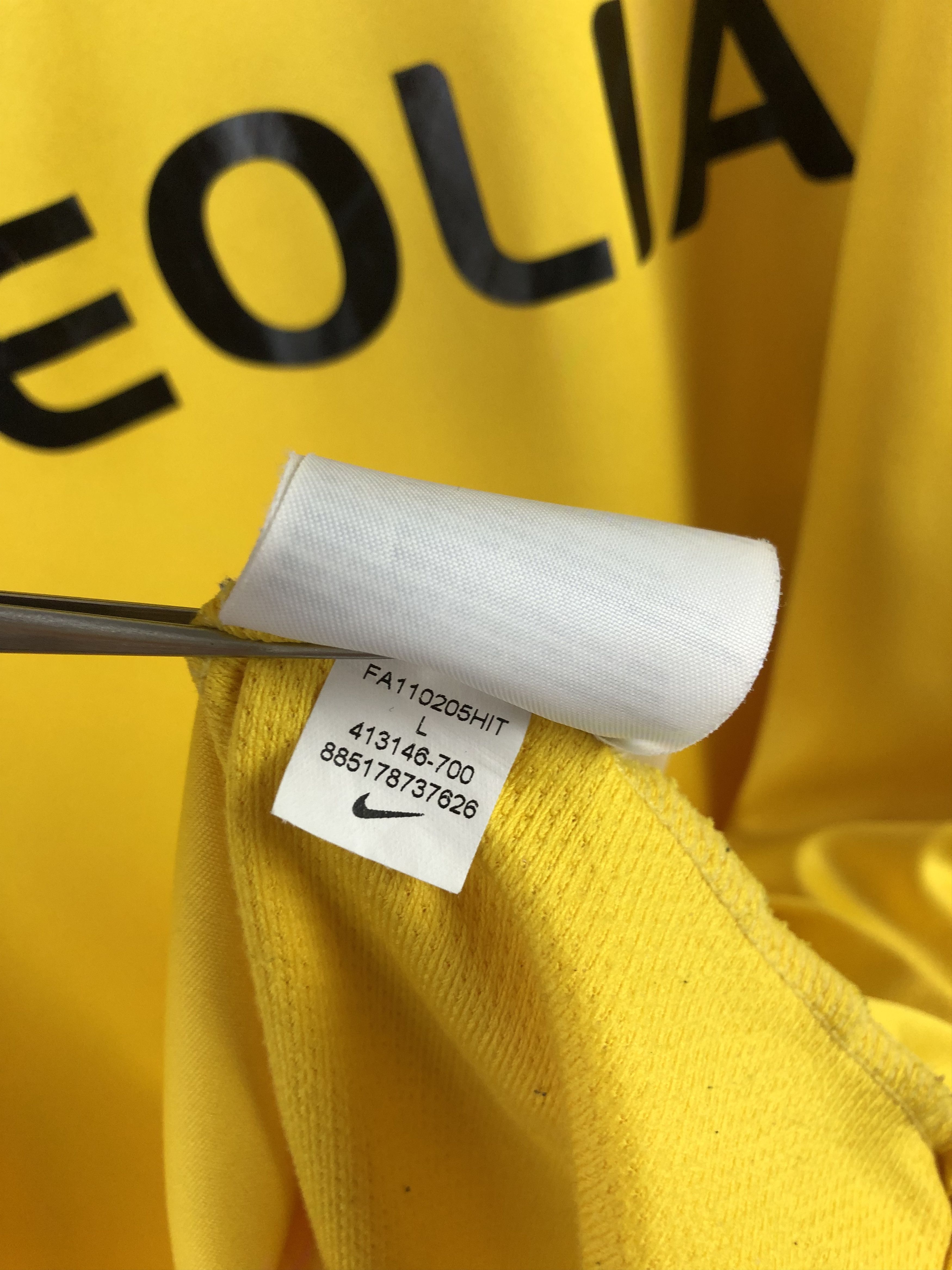 Nike Dynamo Dresden shirt 2011 Soccer Koch Jersey Player Issue Size US L / EU 52-54 / 3 - 17 Thumbnail